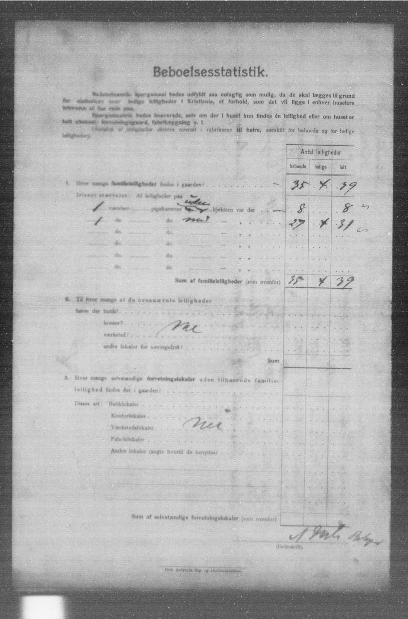 OBA, Municipal Census 1904 for Kristiania, 1904, p. 7690