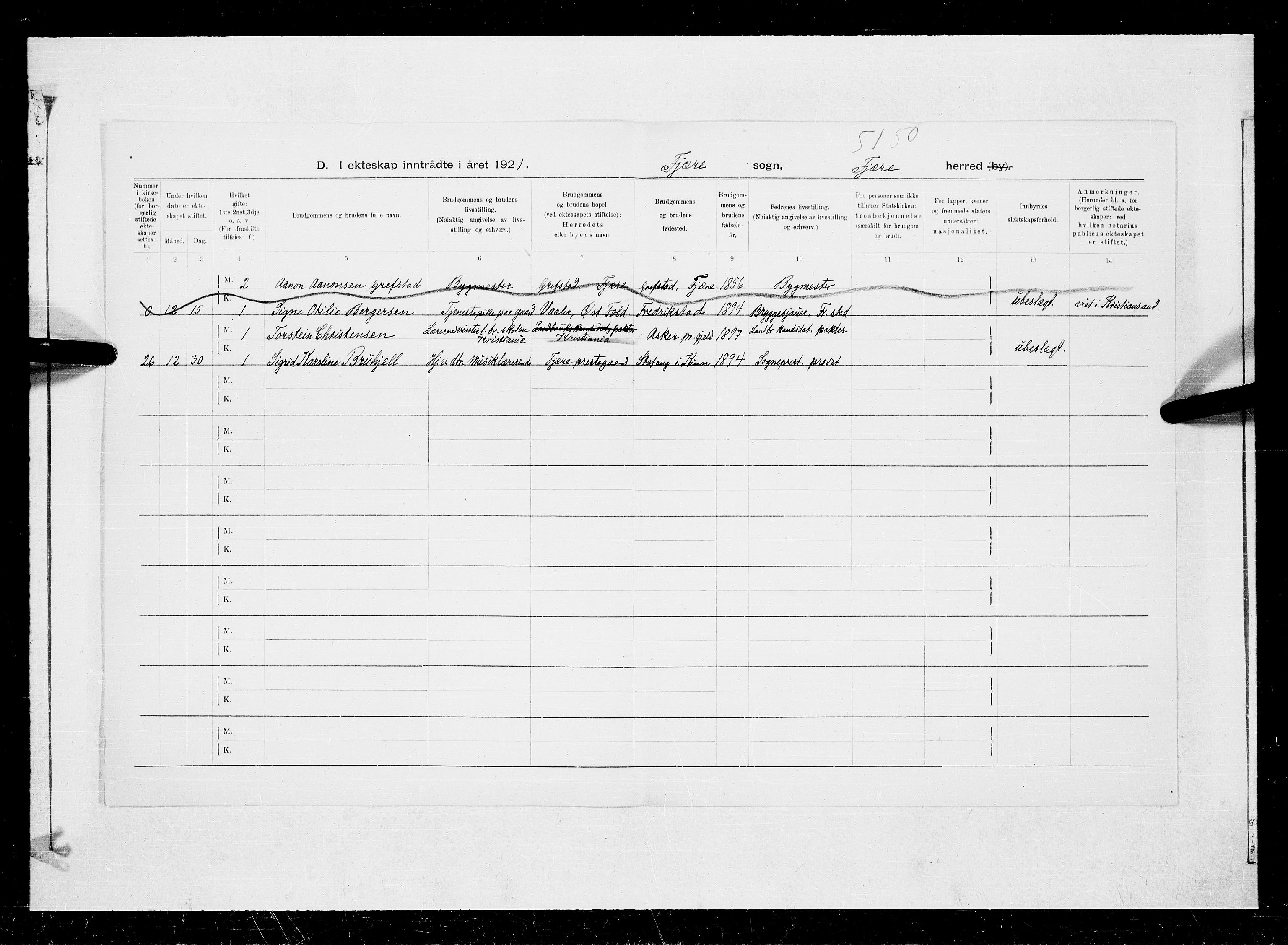 Fjære sokneprestkontor, AV/SAK-1111-0011/F/Fa/L0003: Parish register (official) no. A 3.2, 1921-1933