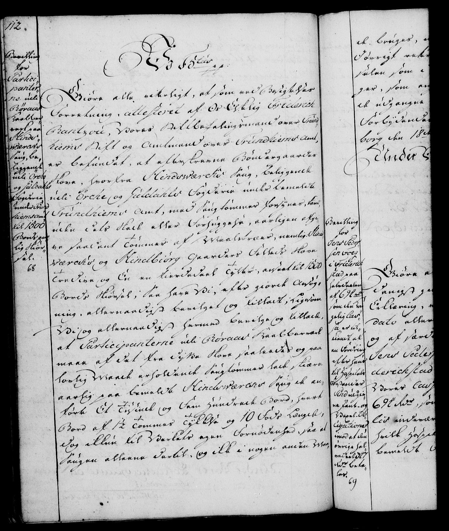 Rentekammeret, Kammerkanselliet, RA/EA-3111/G/Gg/Gga/L0007: Norsk ekspedisjonsprotokoll med register (merket RK 53.7), 1759-1768, p. 112