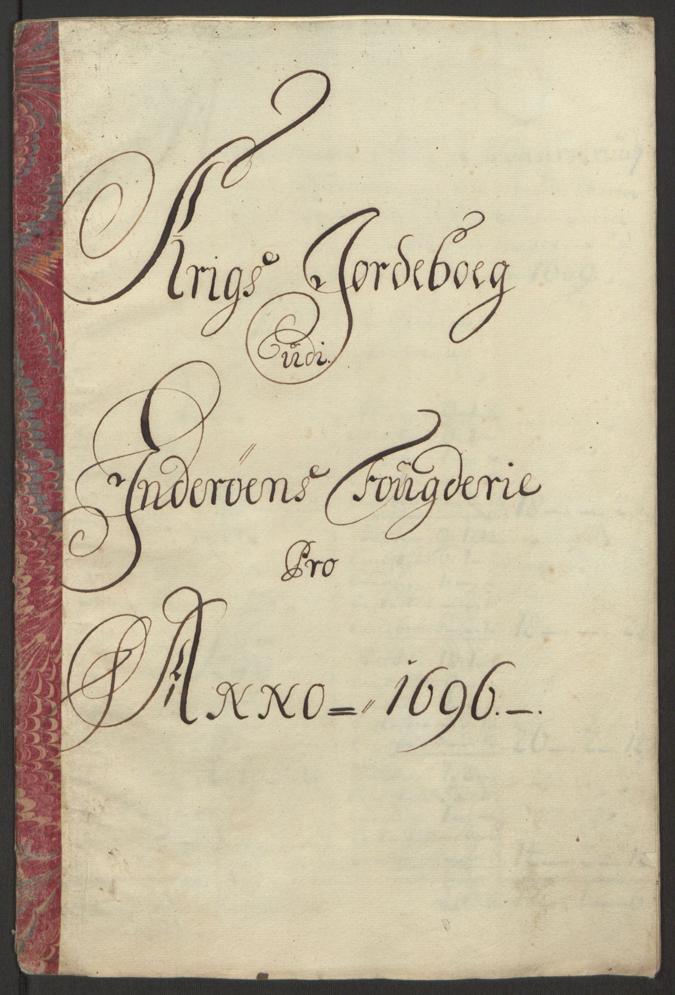 Rentekammeret inntil 1814, Reviderte regnskaper, Fogderegnskap, RA/EA-4092/R63/L4309: Fogderegnskap Inderøy, 1695-1697, p. 306