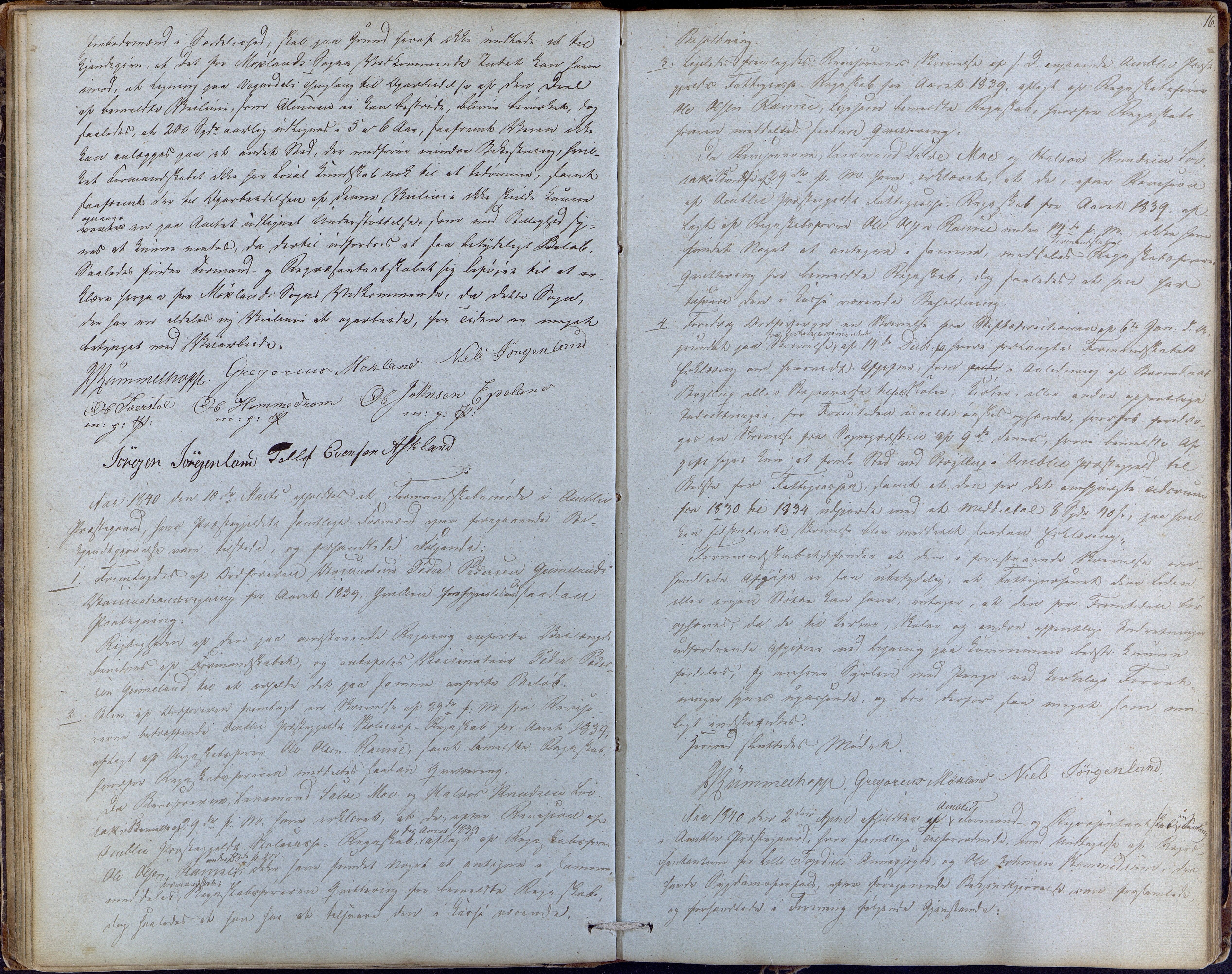 Åmli kommune før 1985, AAKS/KA0929-PK/01/01a/L0001: Møtebok, 1837-1854, p. 16