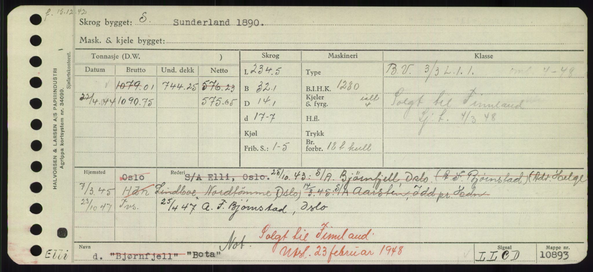 Sjøfartsdirektoratet med forløpere, Skipsmålingen, RA/S-1627/H/Hd/L0004: Fartøy, Bia-Boy, p. 625