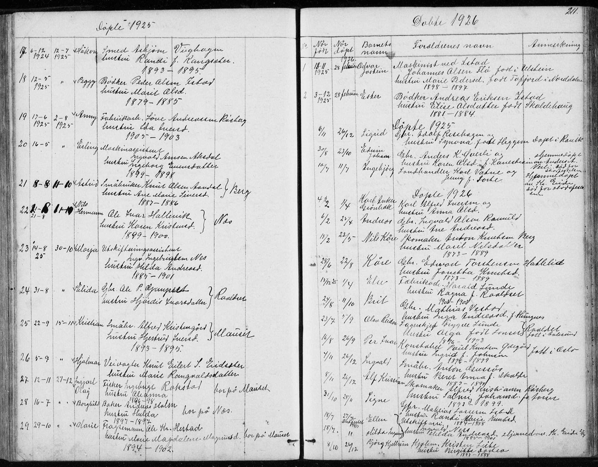 Ministerialprotokoller, klokkerbøker og fødselsregistre - Møre og Romsdal, SAT/A-1454/557/L0684: Parish register (copy) no. 557C02, 1863-1944, p. 211
