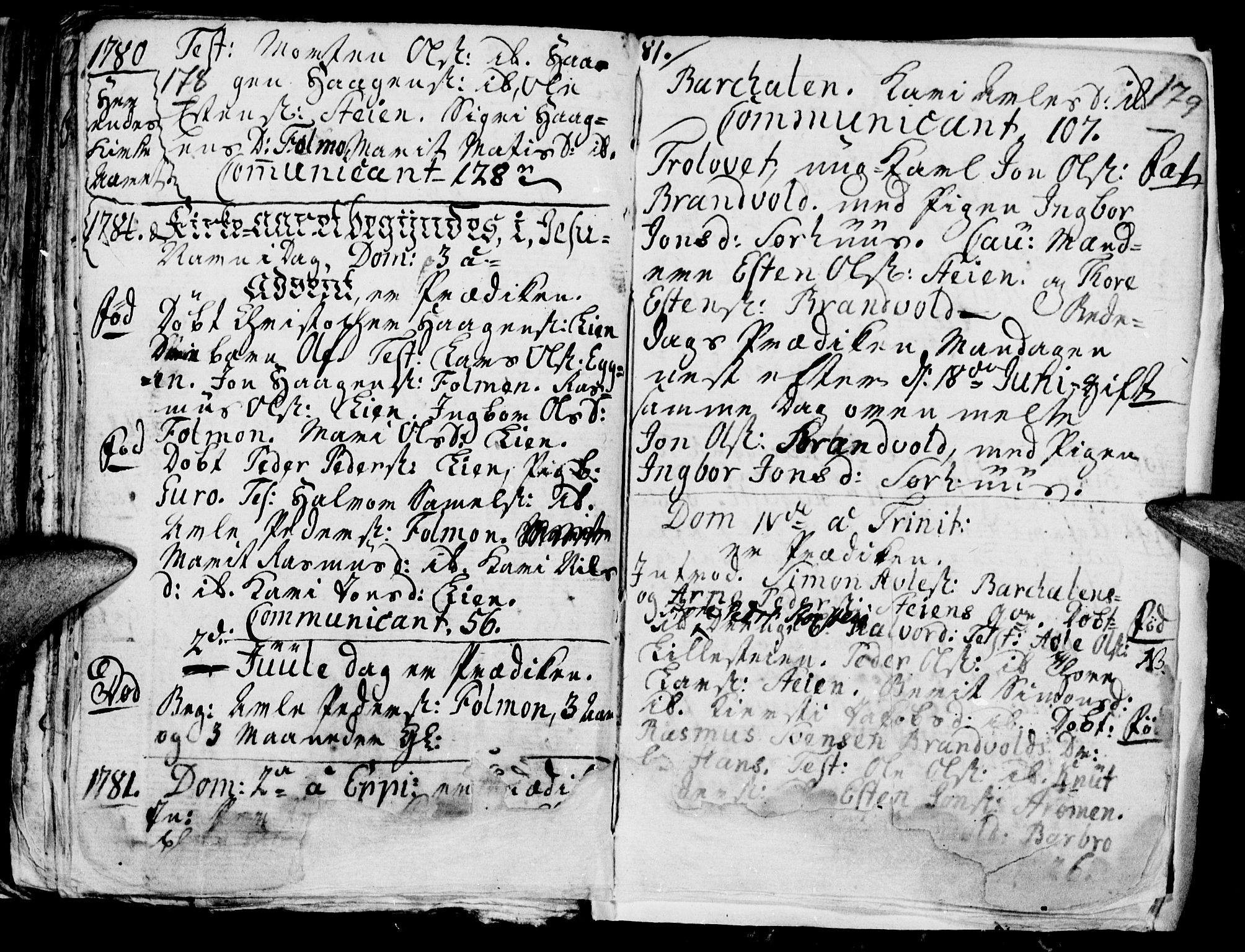 Tynset prestekontor, SAH/PREST-058/H/Ha/Hab/L0009: Parish register (official) no. 9, 1769-1781, p. 178-179