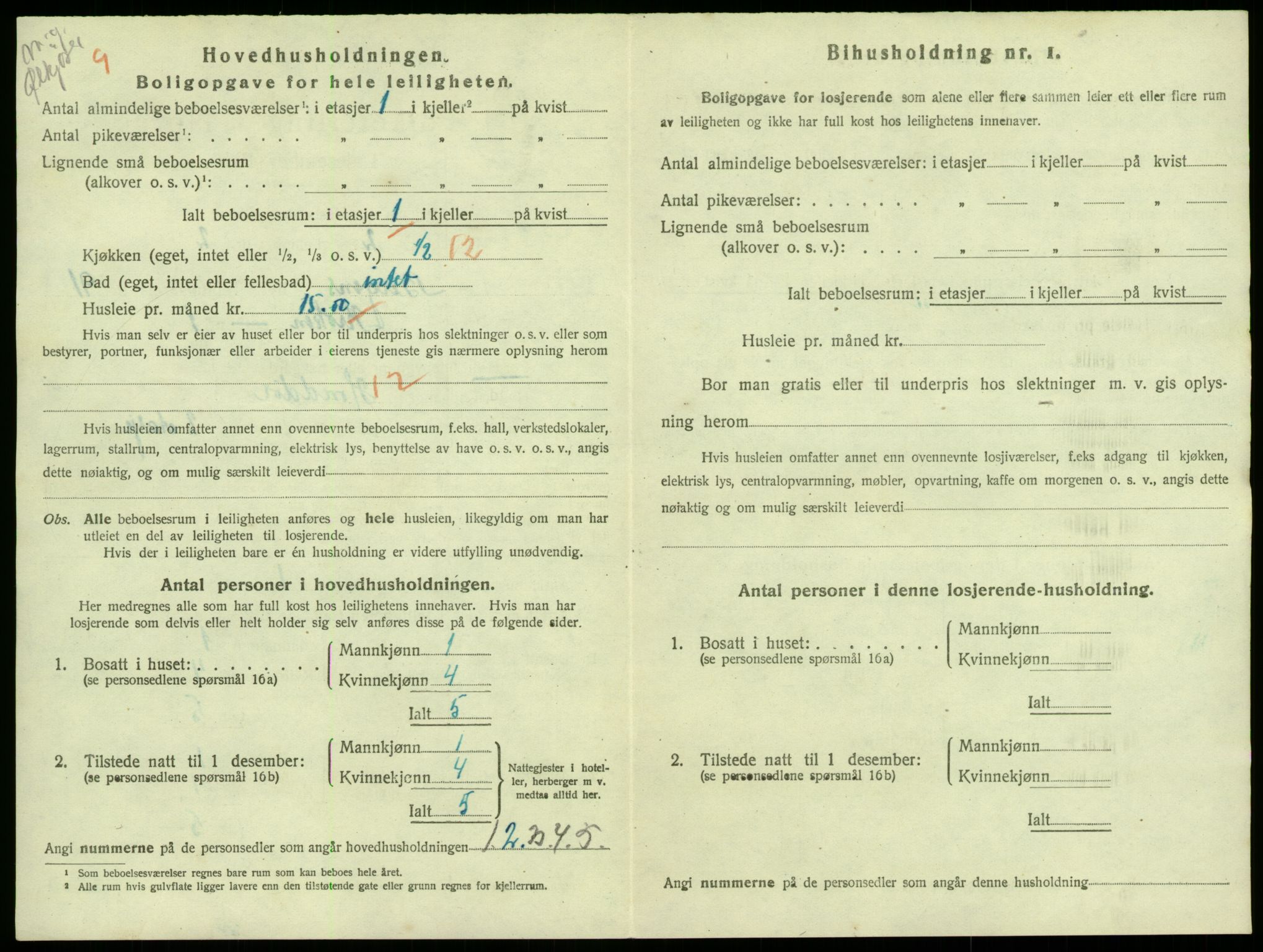 SAB, 1920 census for Bergen, 1920, p. 39848