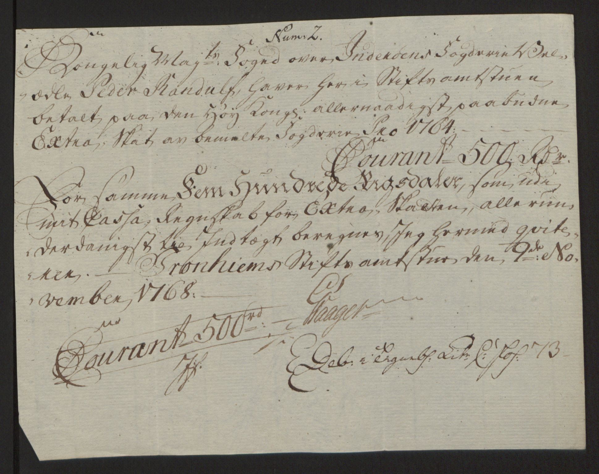 Rentekammeret inntil 1814, Reviderte regnskaper, Fogderegnskap, AV/RA-EA-4092/R63/L4420: Ekstraskatten Inderøy, 1762-1772, p. 161