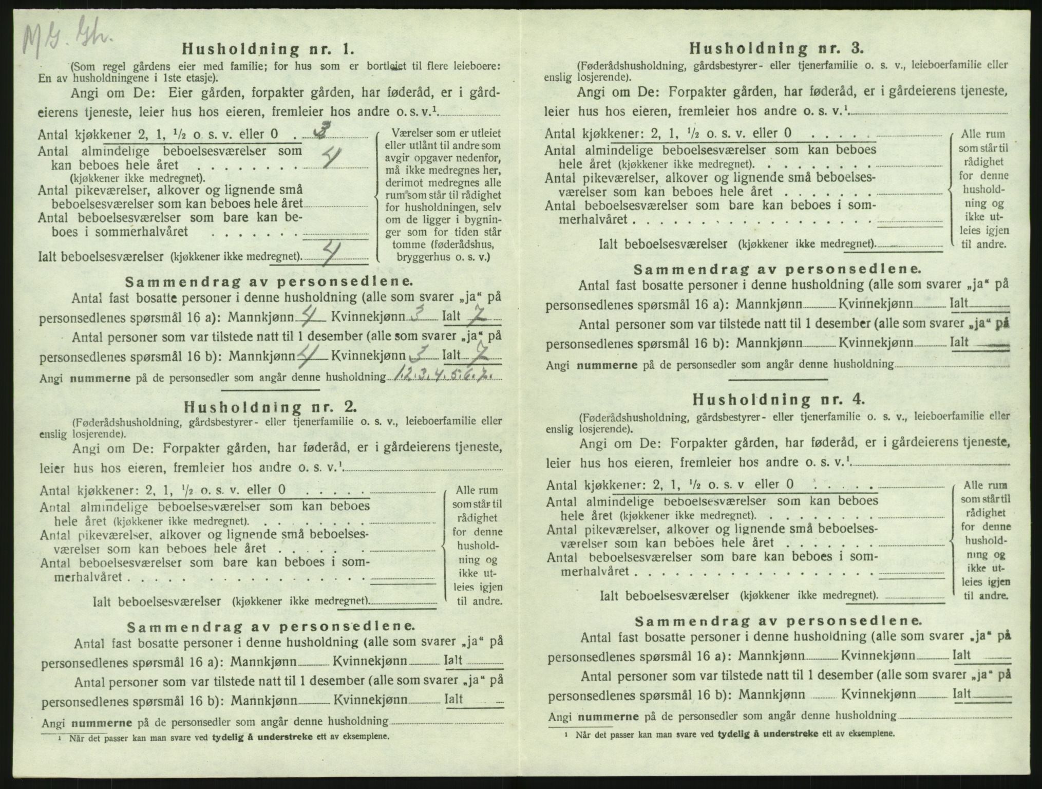 SAKO, 1920 census for Lardal, 1920, p. 858