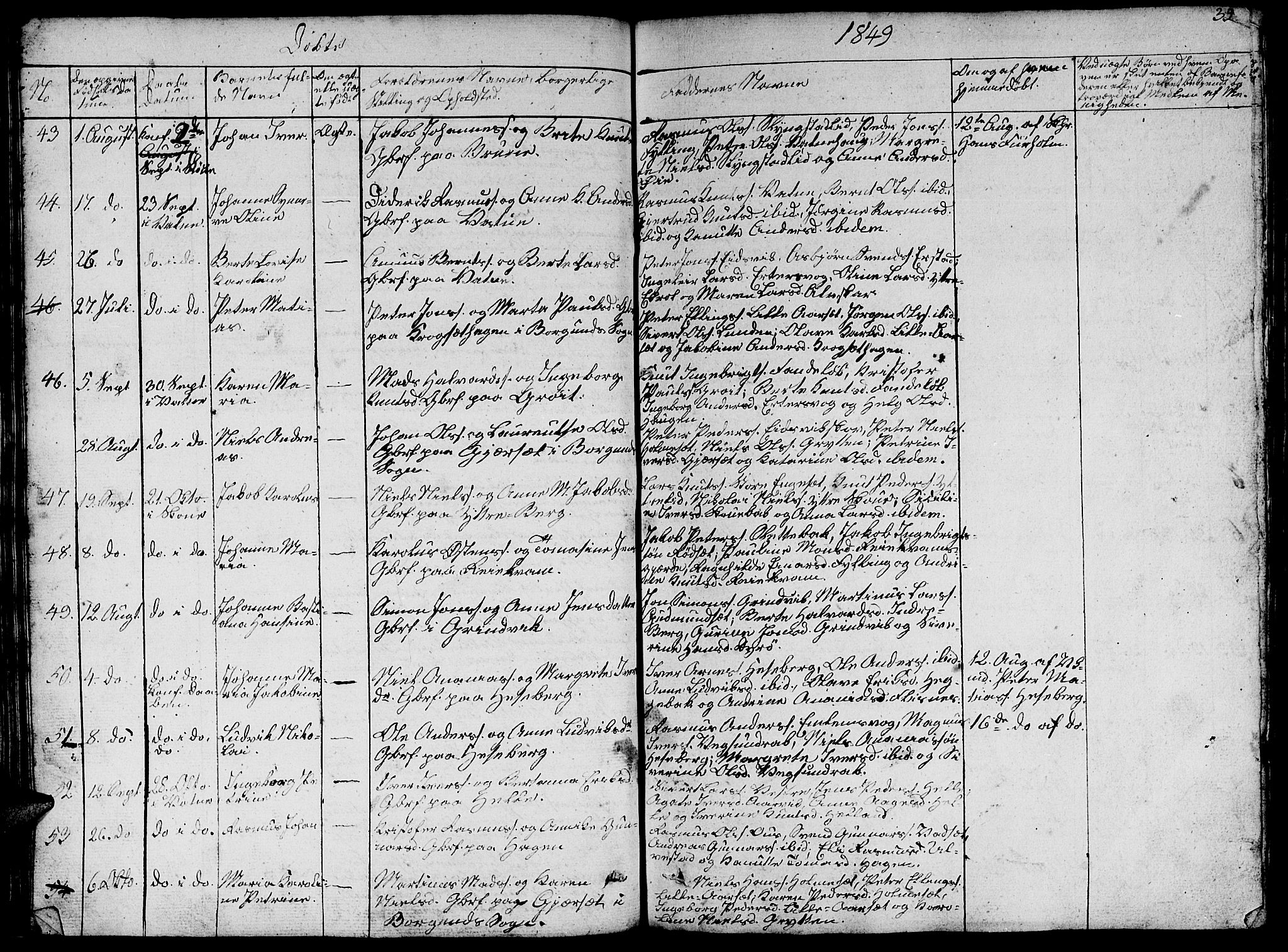 Ministerialprotokoller, klokkerbøker og fødselsregistre - Møre og Romsdal, SAT/A-1454/524/L0362: Parish register (copy) no. 524C03, 1840-1854, p. 35