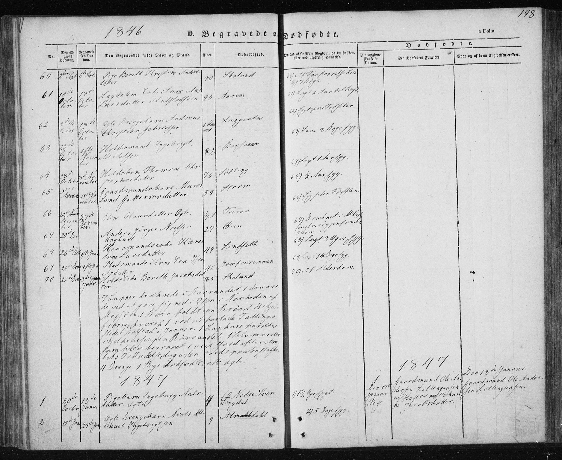 Ministerialprotokoller, klokkerbøker og fødselsregistre - Nordland, AV/SAT-A-1459/820/L0291: Parish register (official) no. 820A12, 1846-1854, p. 198