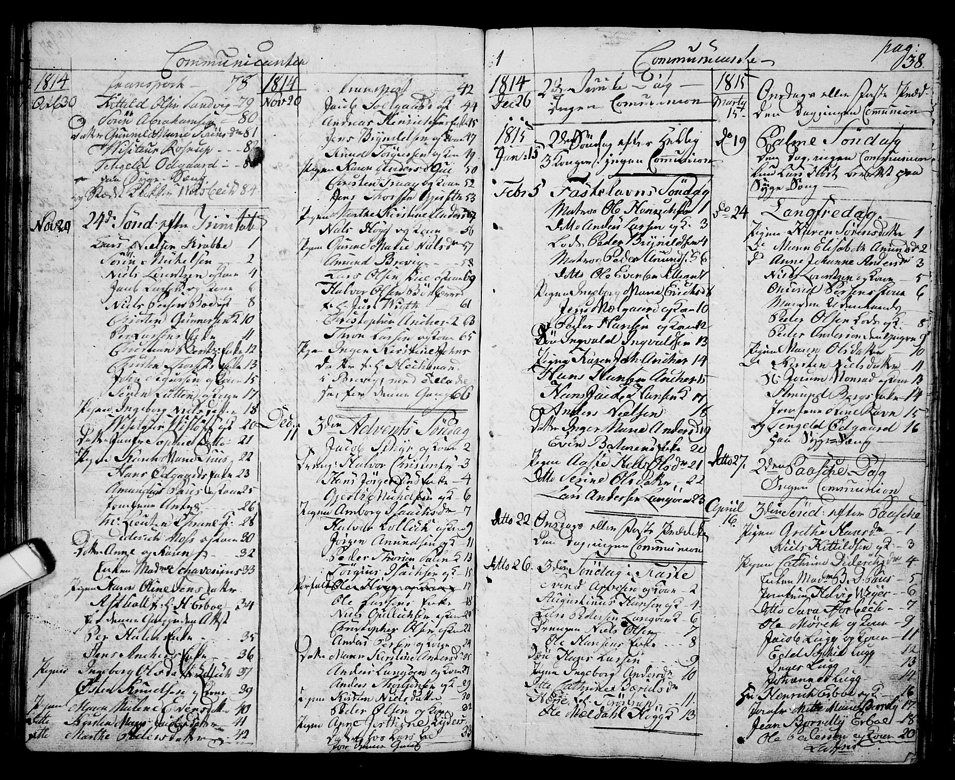 Langesund kirkebøker, SAKO/A-280/G/Ga/L0002: Parish register (copy) no. 2, 1801-1815, p. 38