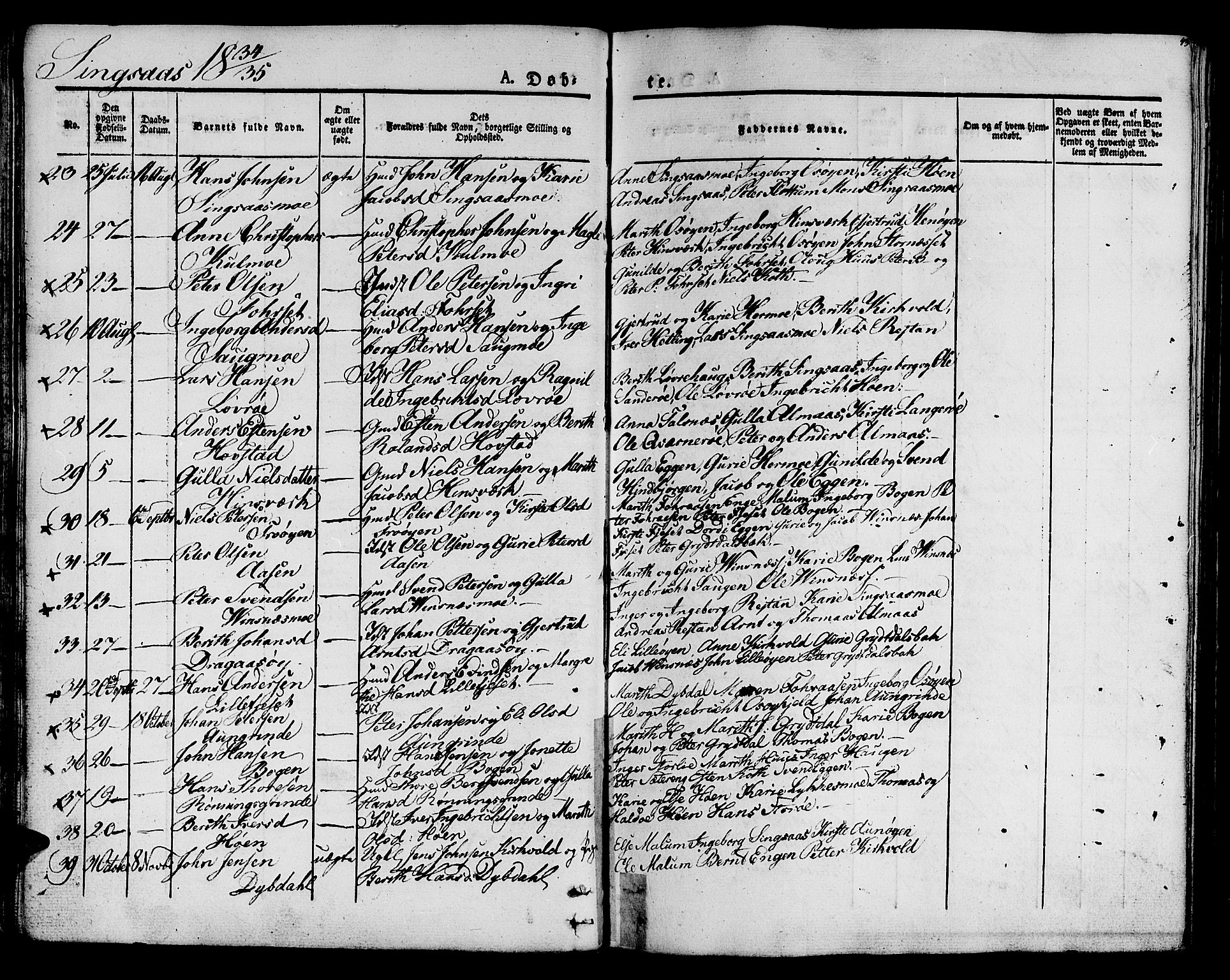Ministerialprotokoller, klokkerbøker og fødselsregistre - Sør-Trøndelag, SAT/A-1456/685/L0958: Parish register (official) no. 685A04 /2, 1829-1845, p. 43