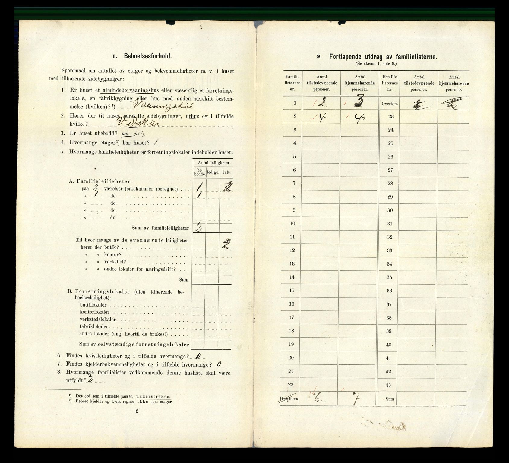 RA, 1910 census for Horten, 1910, p. 1637