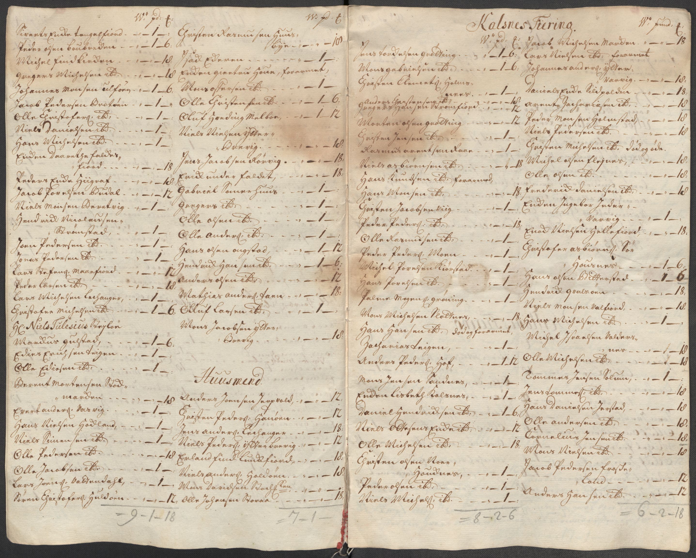 Rentekammeret inntil 1814, Reviderte regnskaper, Fogderegnskap, RA/EA-4092/R67/L4681: Fogderegnskap Vesterålen, Andenes og Lofoten, 1715, p. 129