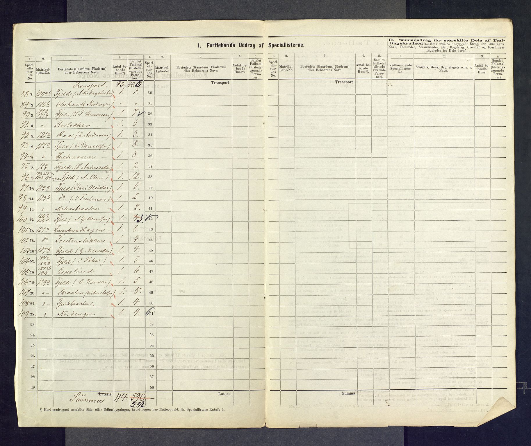 SAKO, 1875 census for 0612P Hole, 1875, p. 22