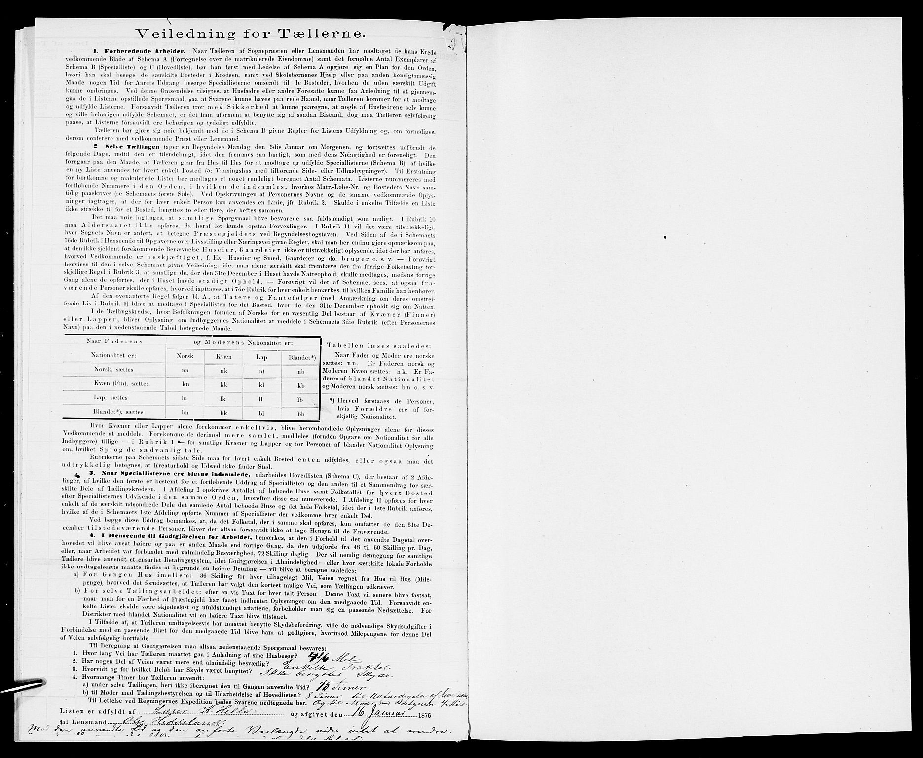 SAK, 1875 census for 1020P Holum, 1875, p. 724