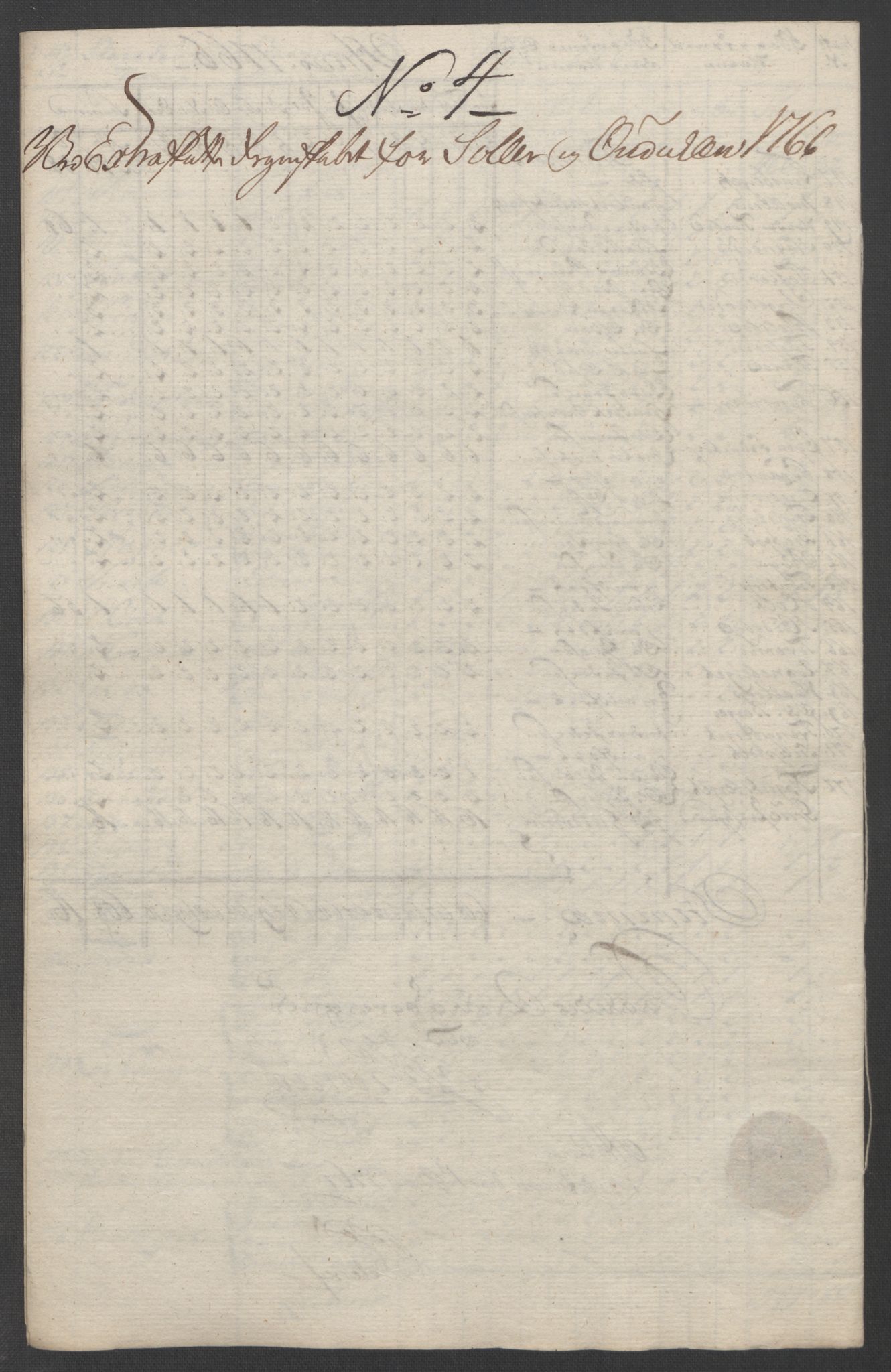 Rentekammeret inntil 1814, Reviderte regnskaper, Fogderegnskap, RA/EA-4092/R14/L0959: Ekstraskatten Solør og Odal, 1763-1770, p. 561