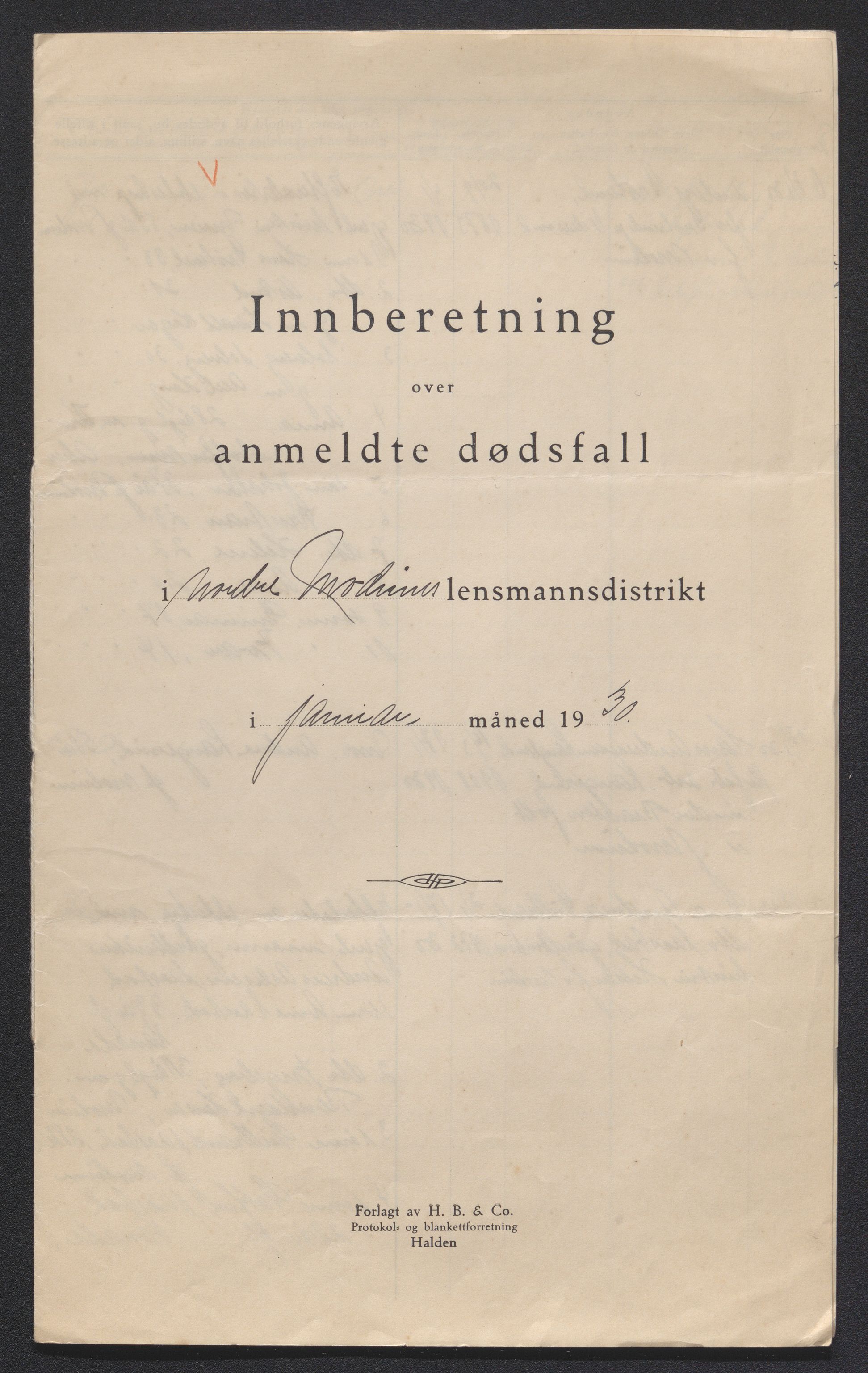 Eiker, Modum og Sigdal sorenskriveri, AV/SAKO-A-123/H/Ha/Hab/L0046: Dødsfallsmeldinger, 1930-1931, p. 18