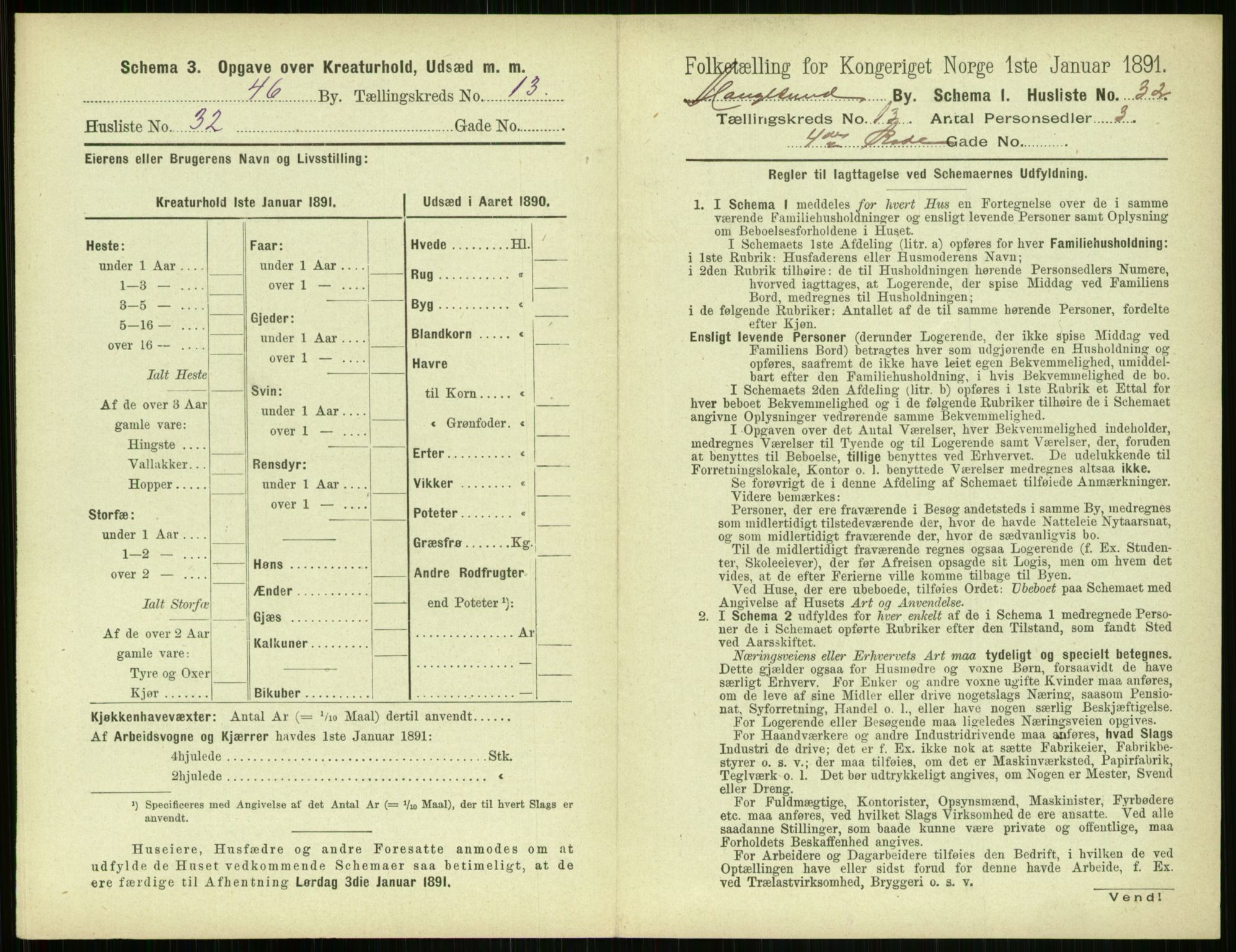 RA, 1891 census for 1106 Haugesund, 1891, p. 902