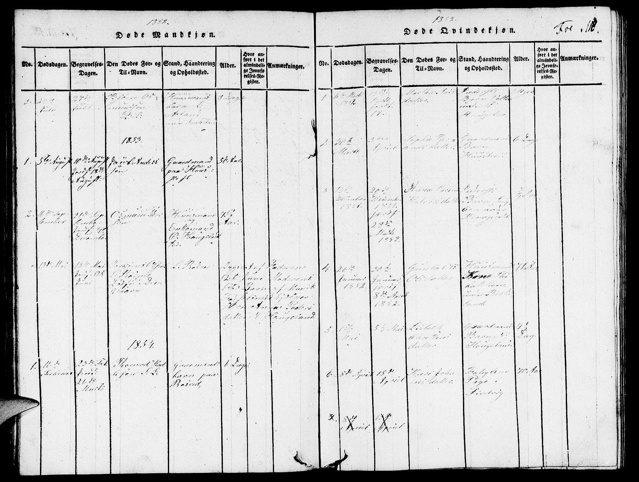 Vikedal sokneprestkontor, SAST/A-101840/01/V: Parish register (copy) no. B 3, 1816-1867, p. 118