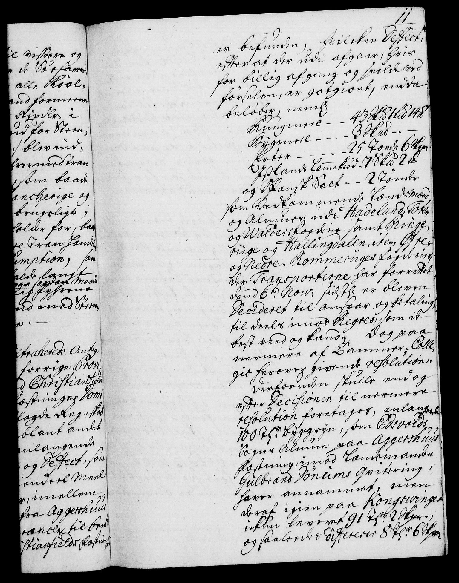 Rentekammeret, Kammerkanselliet, RA/EA-3111/G/Gh/Gha/L0020: Norsk ekstraktmemorialprotokoll (merket RK 53.65), 1738-1739, p. 11