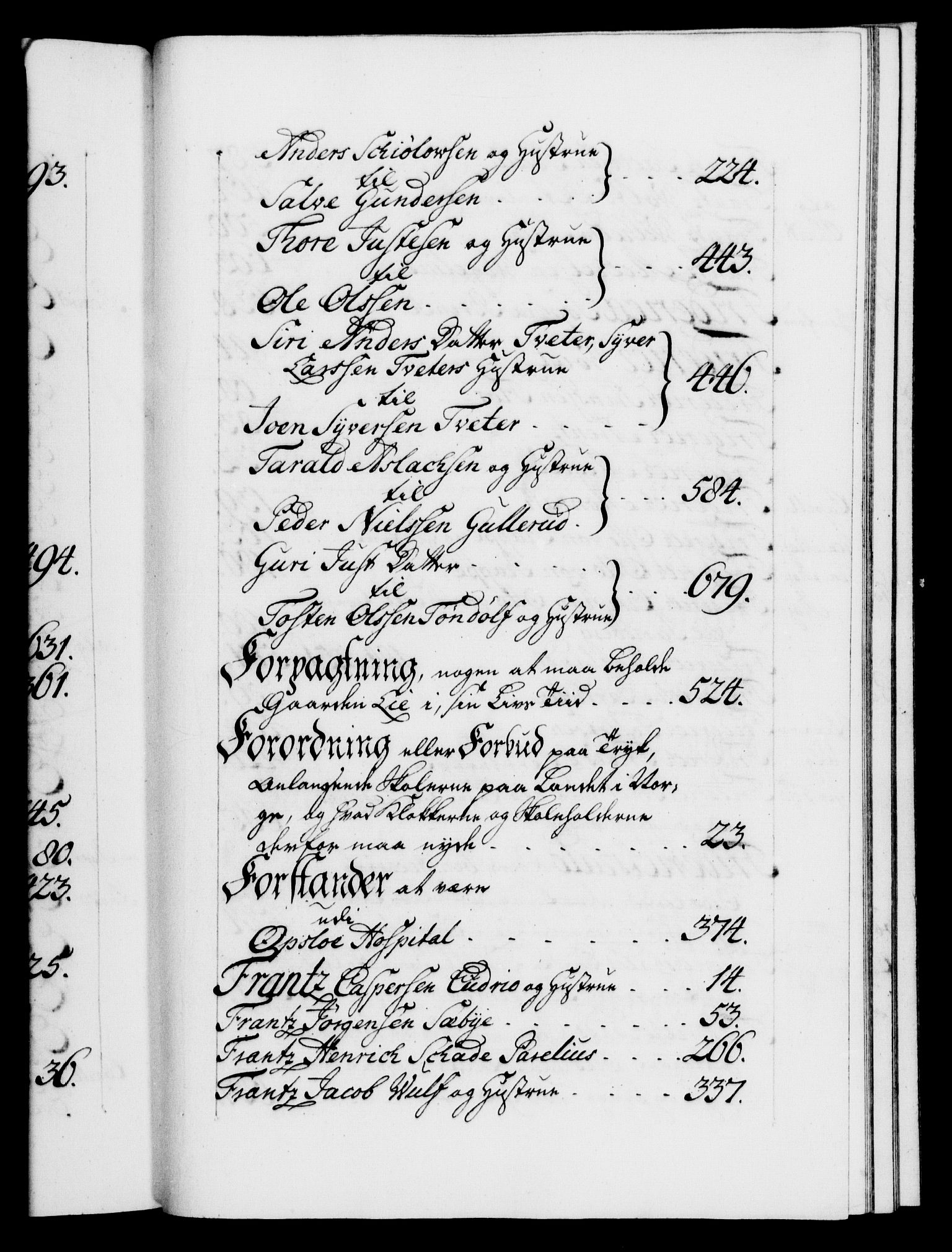 Danske Kanselli 1572-1799, AV/RA-EA-3023/F/Fc/Fca/Fcaa/L0031: Norske registre, 1739-1740