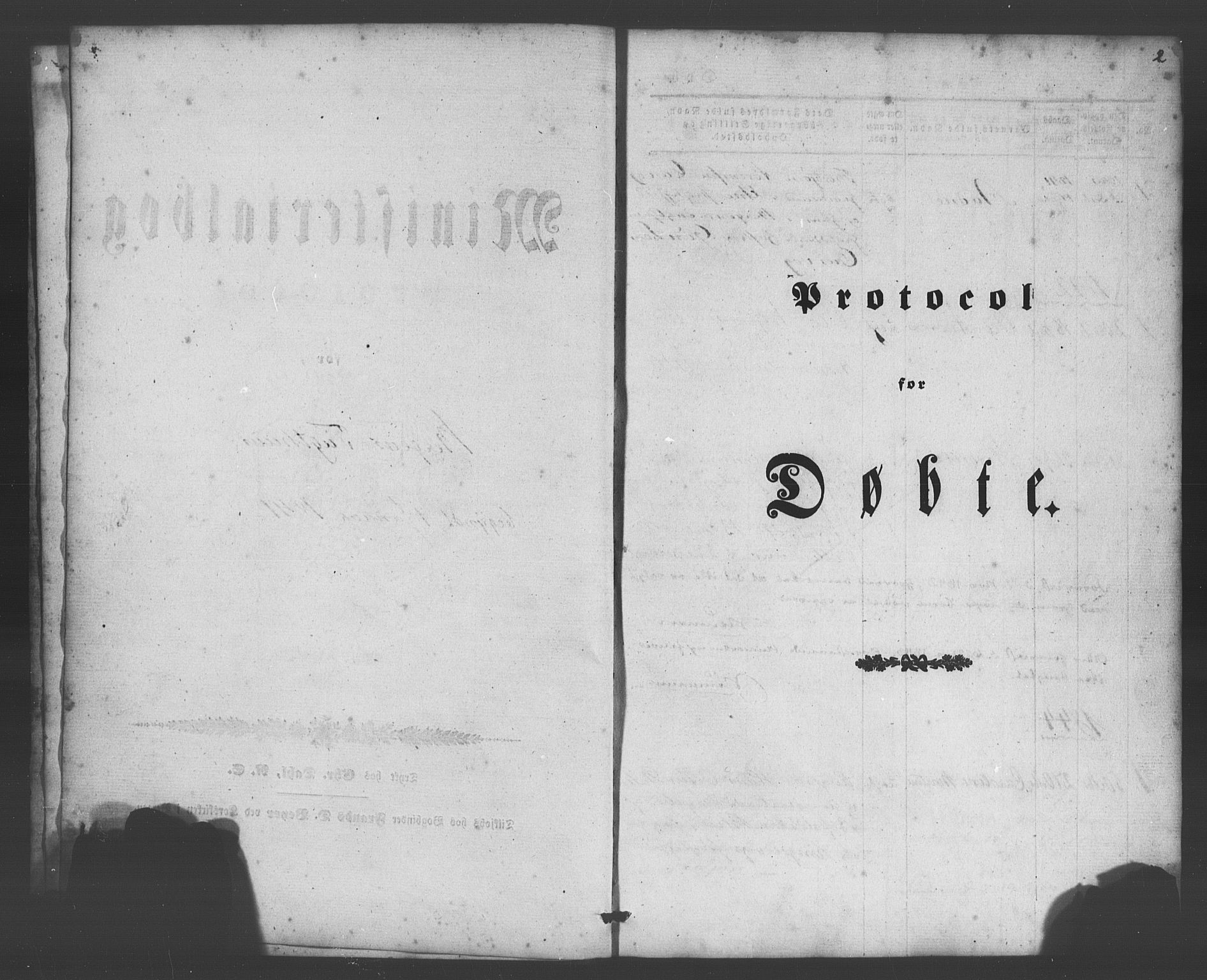 Bergens straffeanstalt, AV/SAB-A-100323: Parish register (official) no. A 1, 1841-1884, p. 2