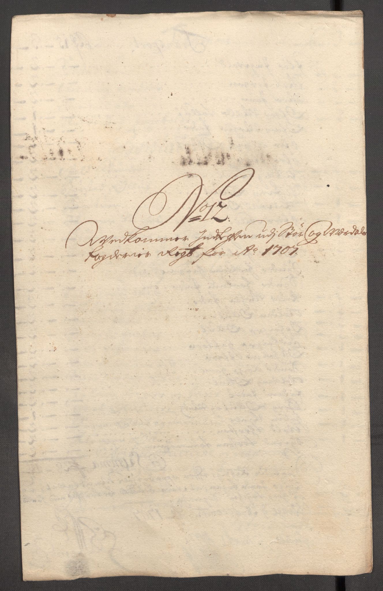 Rentekammeret inntil 1814, Reviderte regnskaper, Fogderegnskap, RA/EA-4092/R62/L4197: Fogderegnskap Stjørdal og Verdal, 1707, p. 157