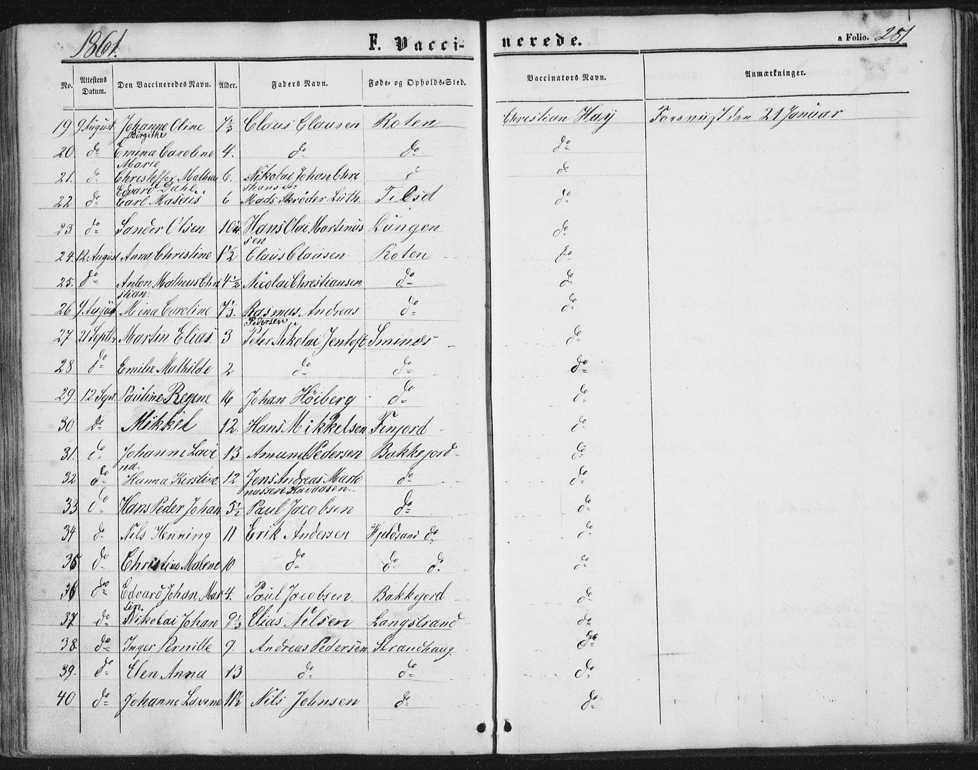 Ministerialprotokoller, klokkerbøker og fødselsregistre - Nordland, AV/SAT-A-1459/893/L1333: Parish register (official) no. 893A06, 1858-1866, p. 281