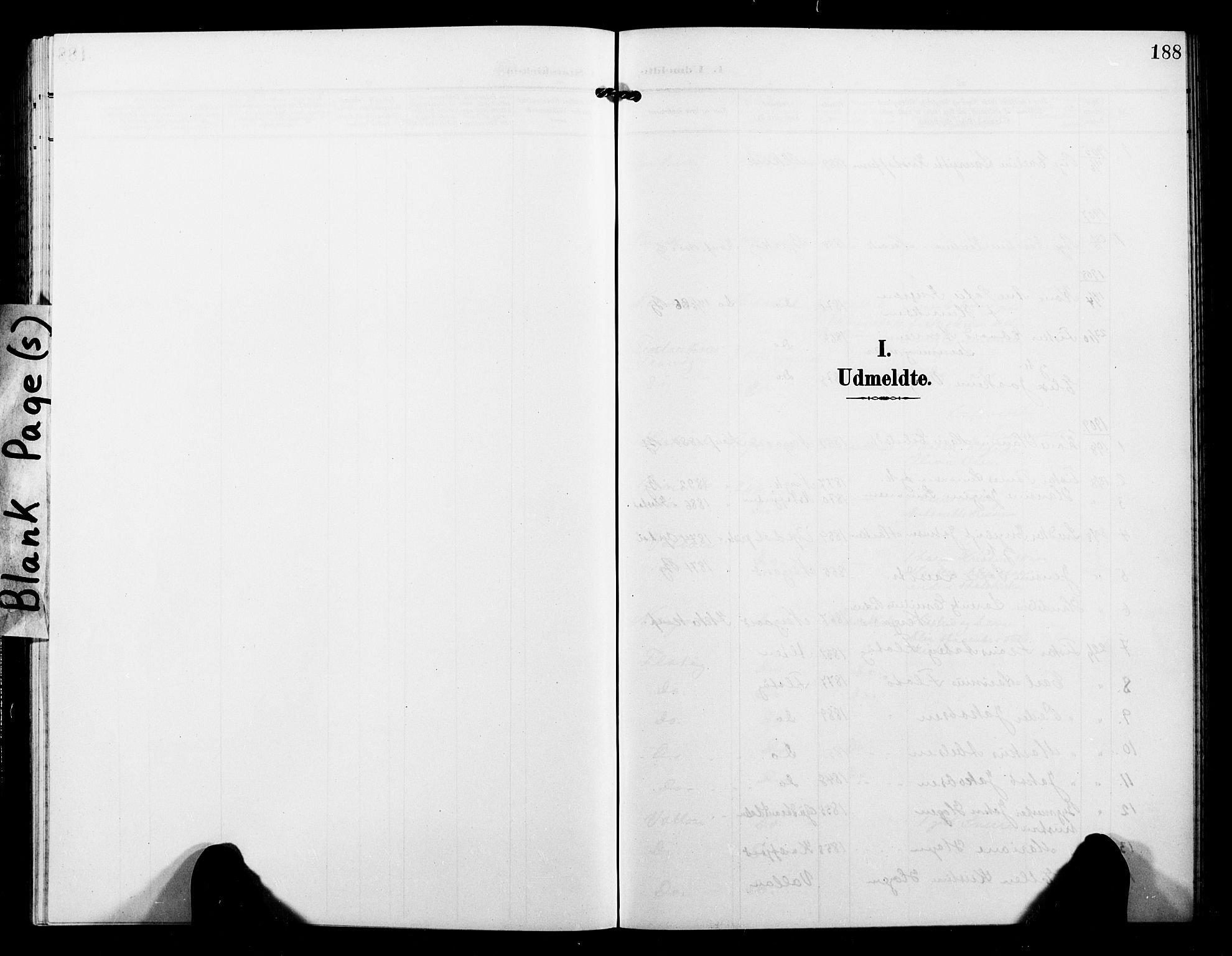 Sand/Bjarkøy sokneprestkontor, AV/SATØ-S-0811/I/Ia/Iab/L0004klokker: Parish register (copy) no. 4, 1905-1918, p. 188