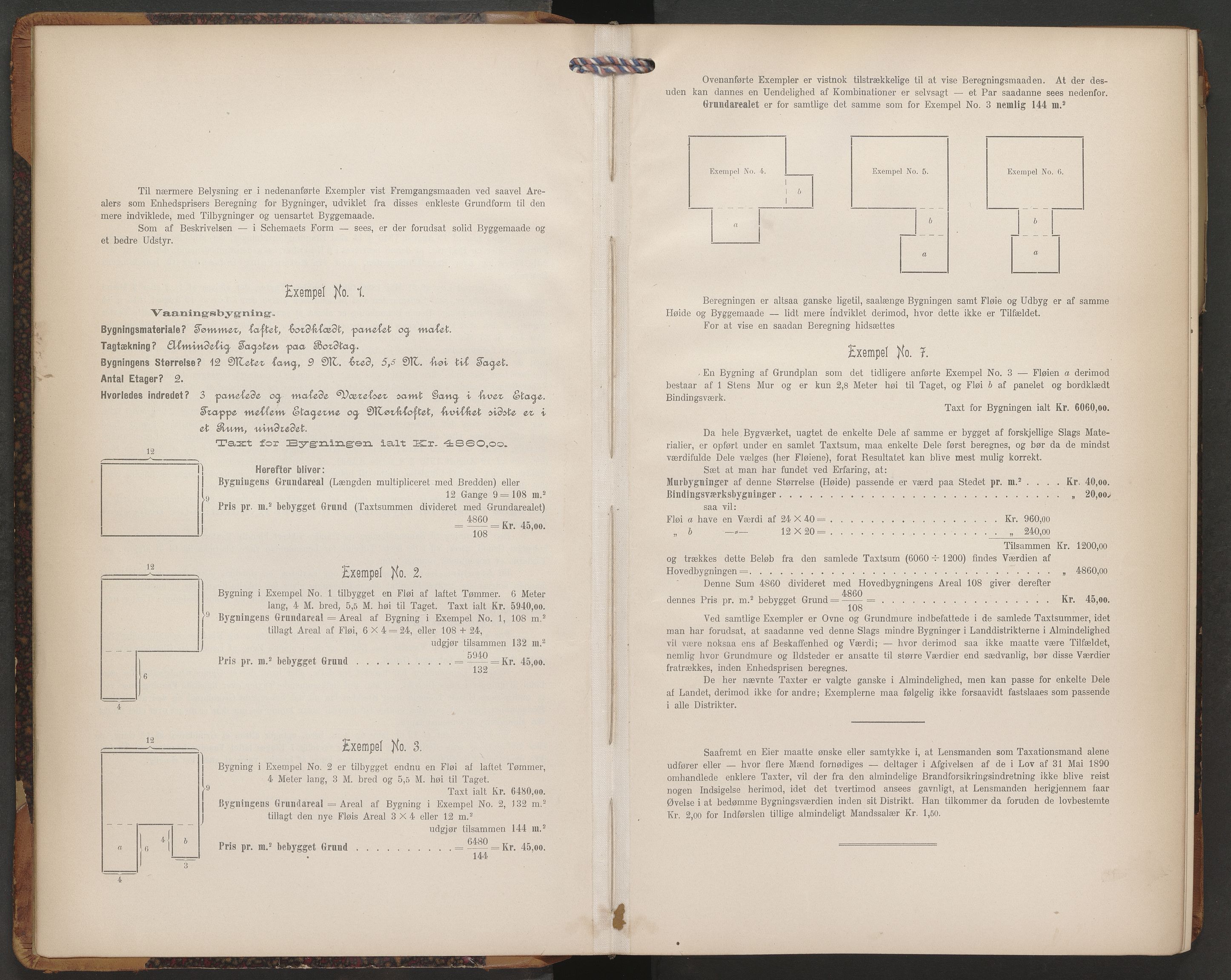 Evenes lensmannskontor, AV/SAT-A-5684/1/12/12b/L0008: Branntakstprotokoll-skjema, 1913-1915