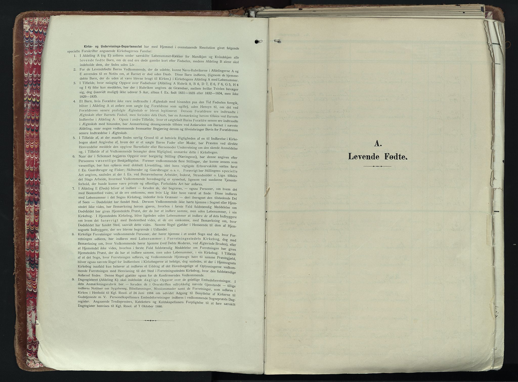 Larvik kirkebøker, SAKO/A-352/F/Fa/L0012: Parish register (official) no. I 12, 1905-1933, p. 3