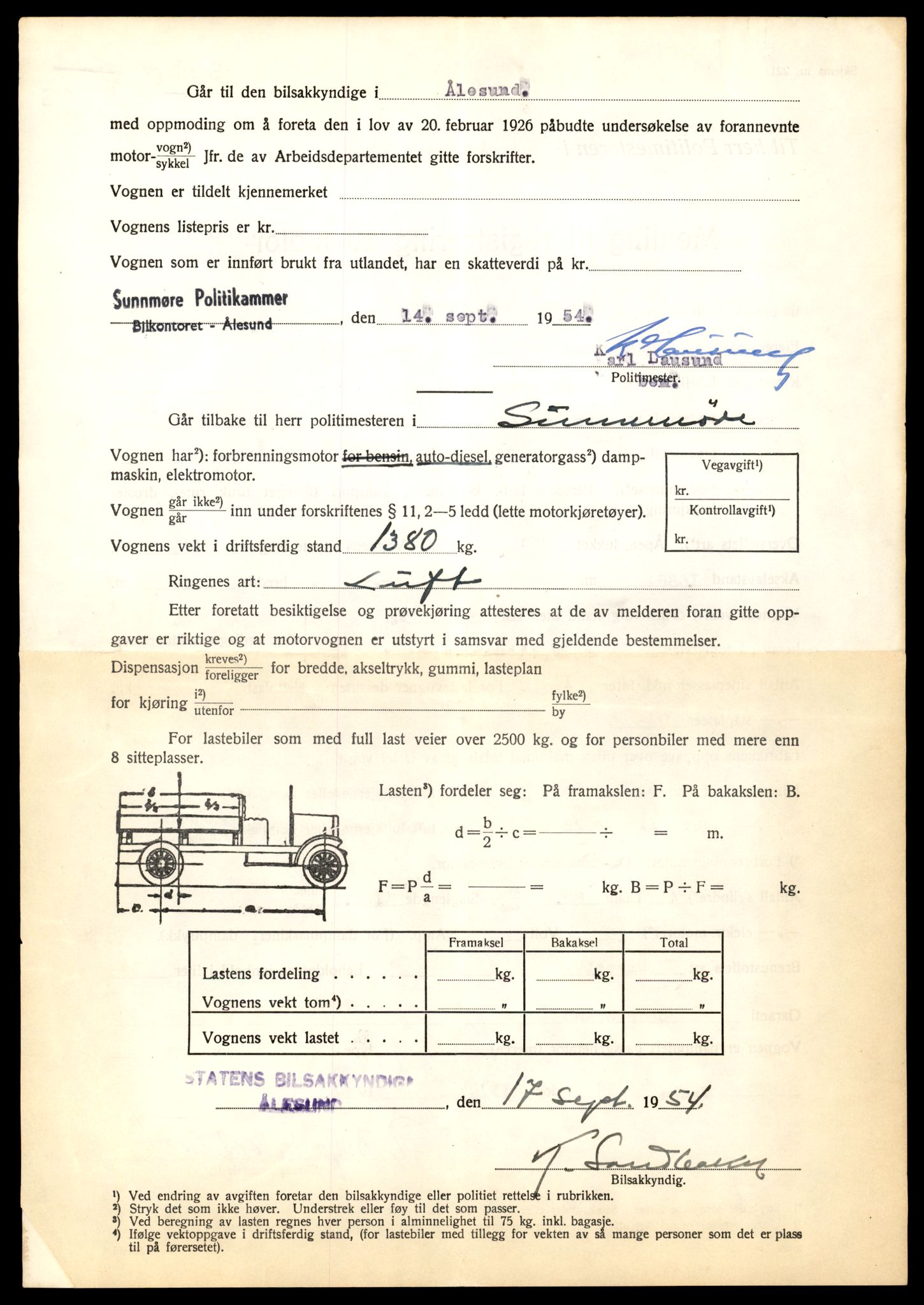Møre og Romsdal vegkontor - Ålesund trafikkstasjon, AV/SAT-A-4099/F/Fe/L0033: Registreringskort for kjøretøy T 12151 - T 12474, 1927-1998, p. 3148