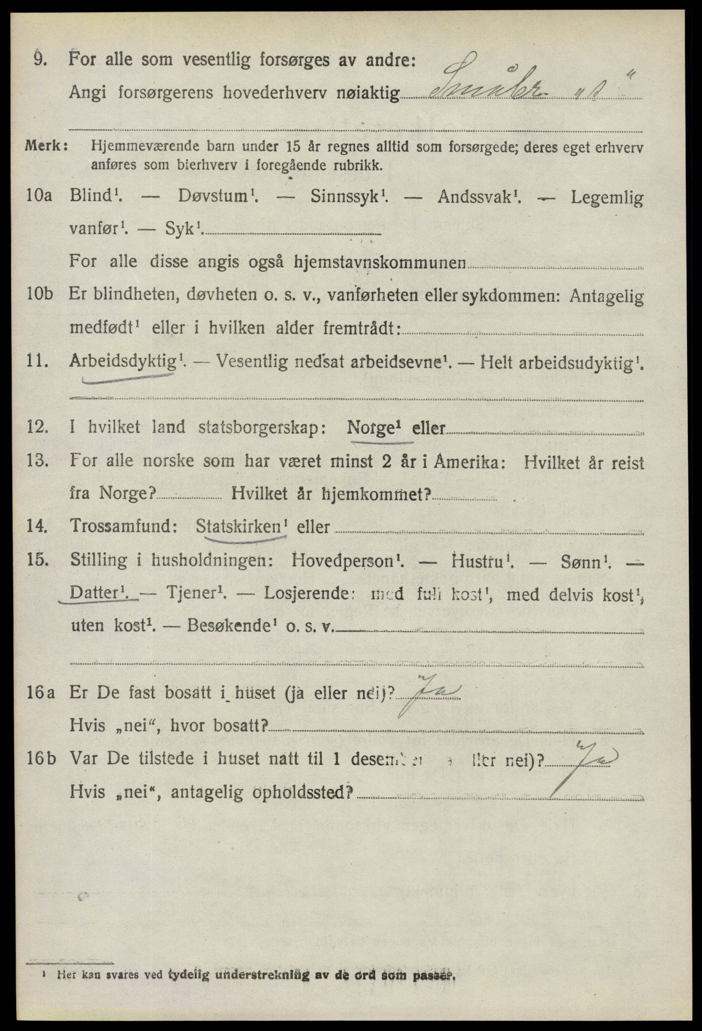 SAO, 1920 census for Trøgstad, 1920, p. 2011