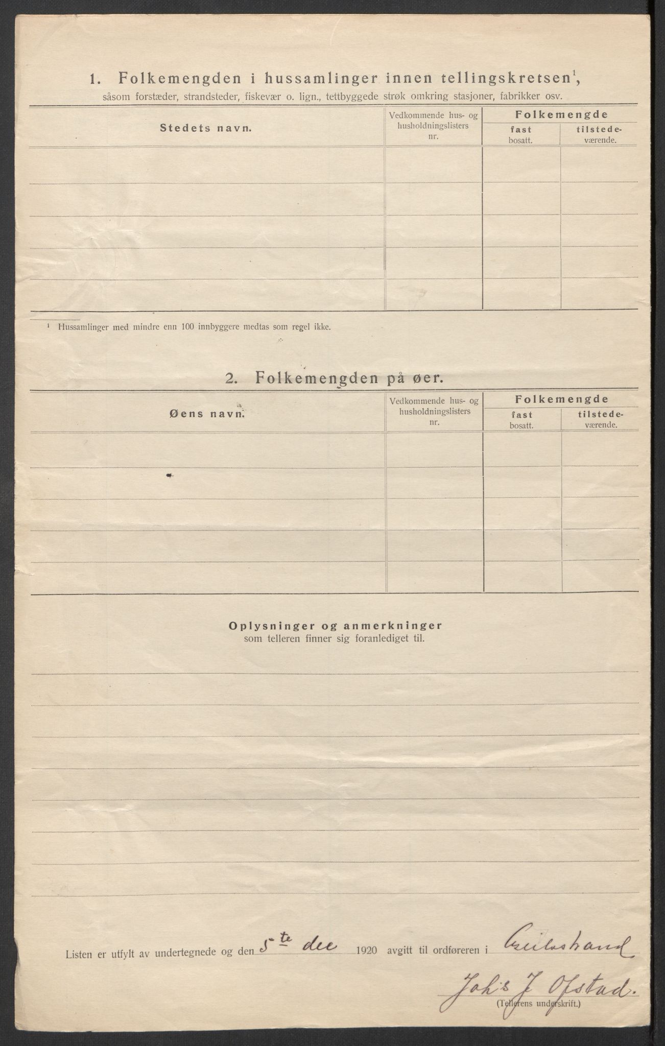 SAT, 1920 census for Geitastrand, 1920, p. 15