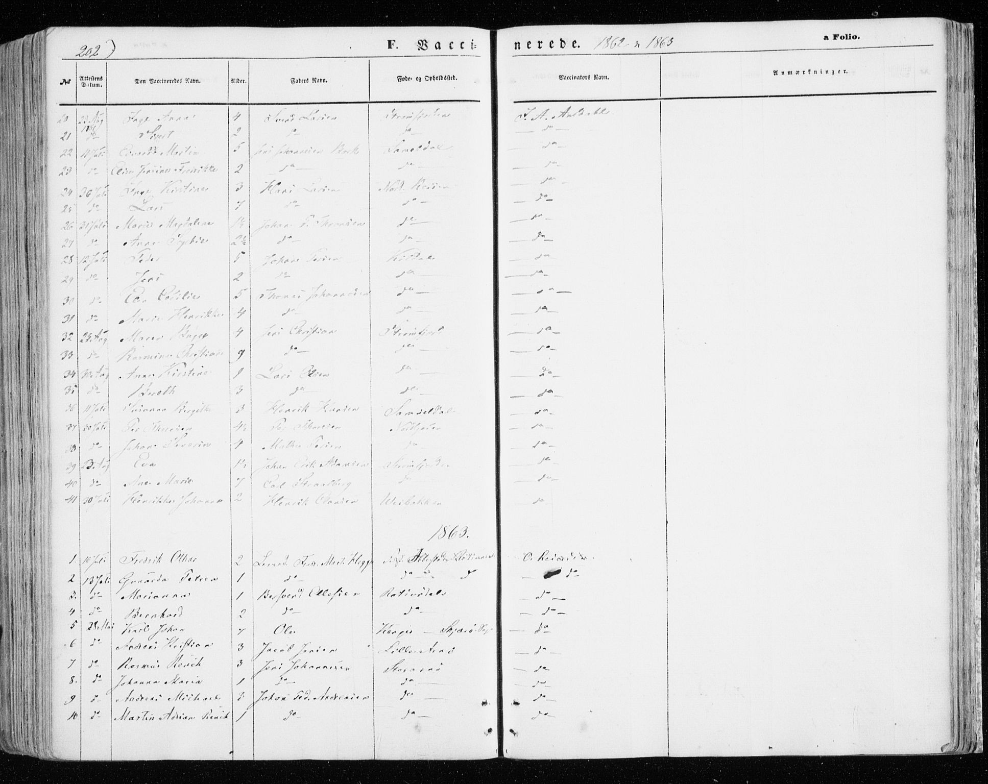 Skjervøy sokneprestkontor, SATØ/S-1300/H/Ha/Haa/L0007kirke: Parish register (official) no. 7, 1860-1870, p. 202