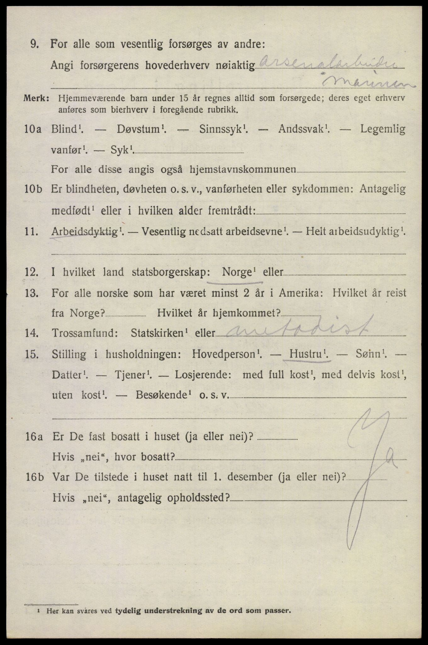 SAKO, 1920 census for Borre, 1920, p. 4979