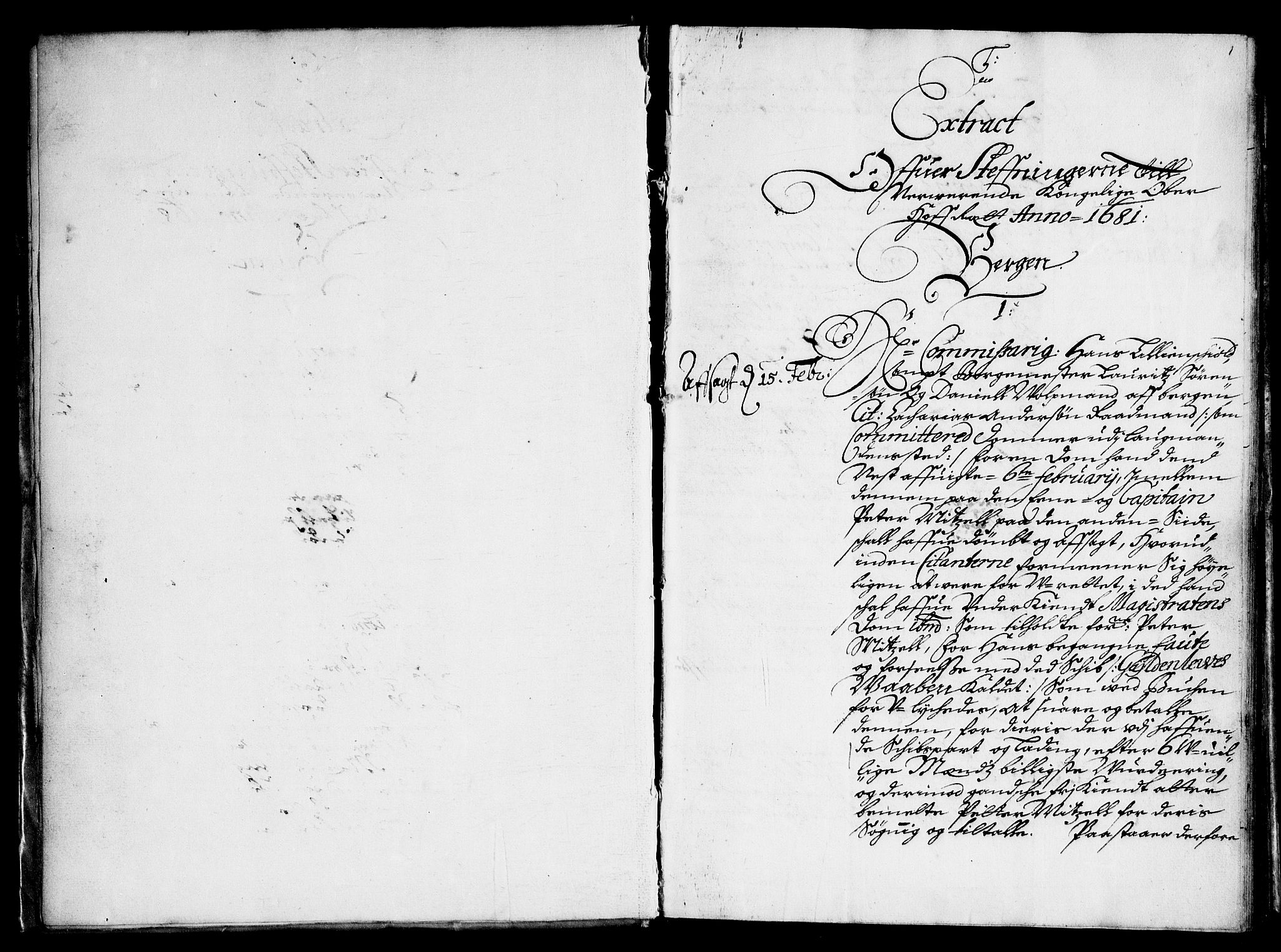 Overhoffretten 1667-1797, AV/RA-EA-2884/Ad/L0243: Ekstraktprotokoll, 1681, p. 0-1