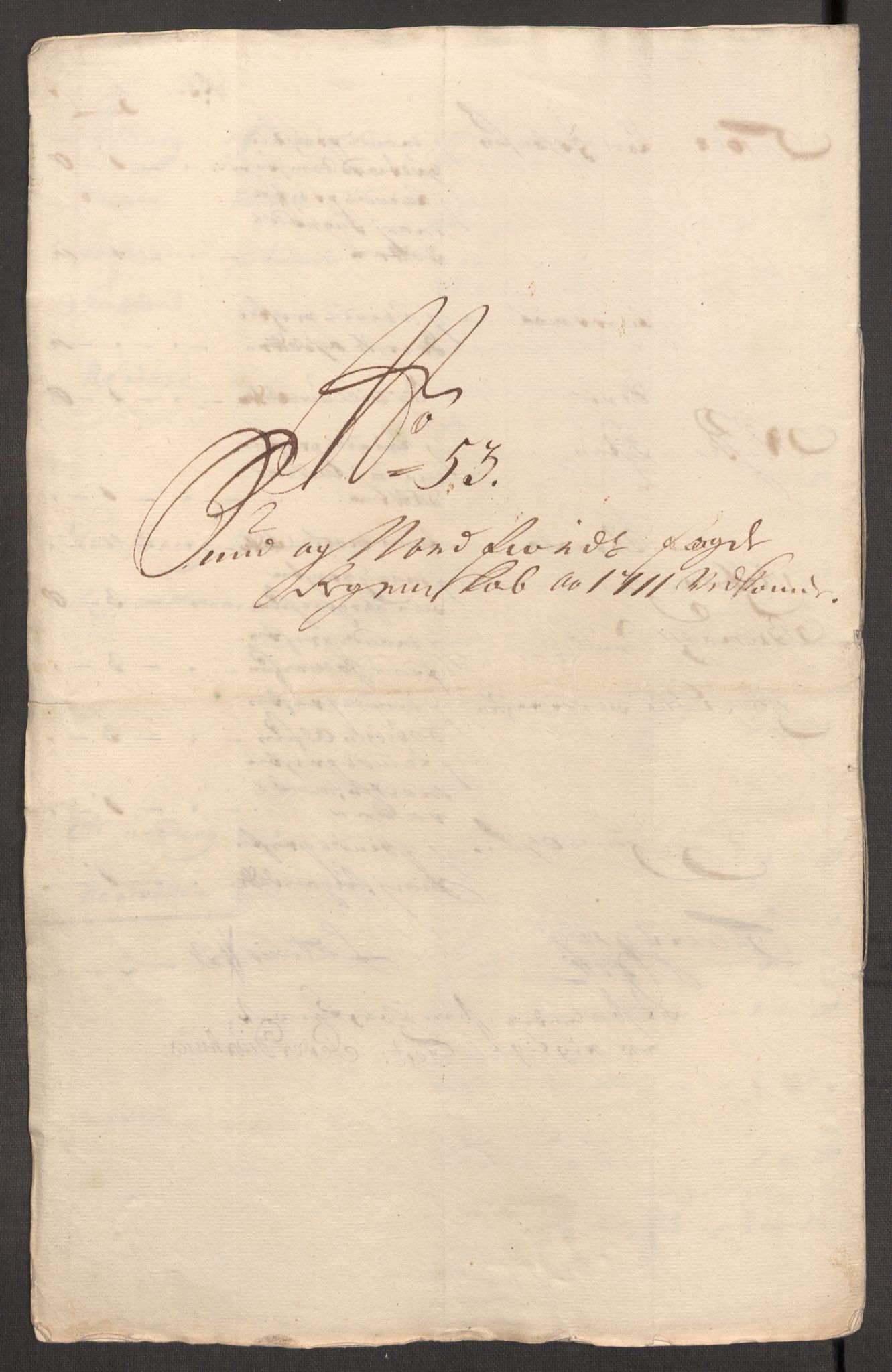 Rentekammeret inntil 1814, Reviderte regnskaper, Fogderegnskap, AV/RA-EA-4092/R53/L3434: Fogderegnskap Sunn- og Nordfjord, 1711, p. 158