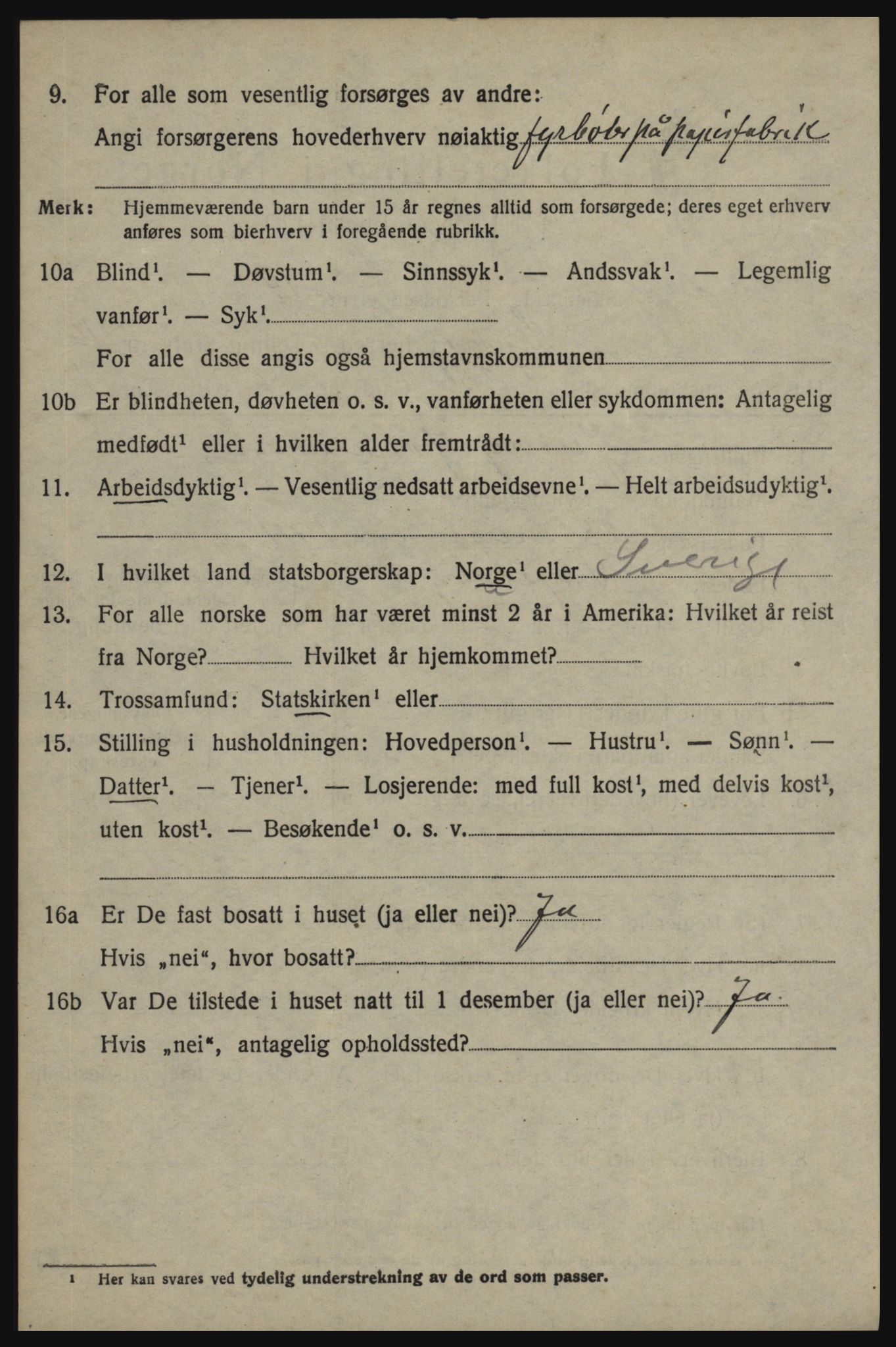 SAO, 1920 census for Skjeberg, 1920, p. 15068