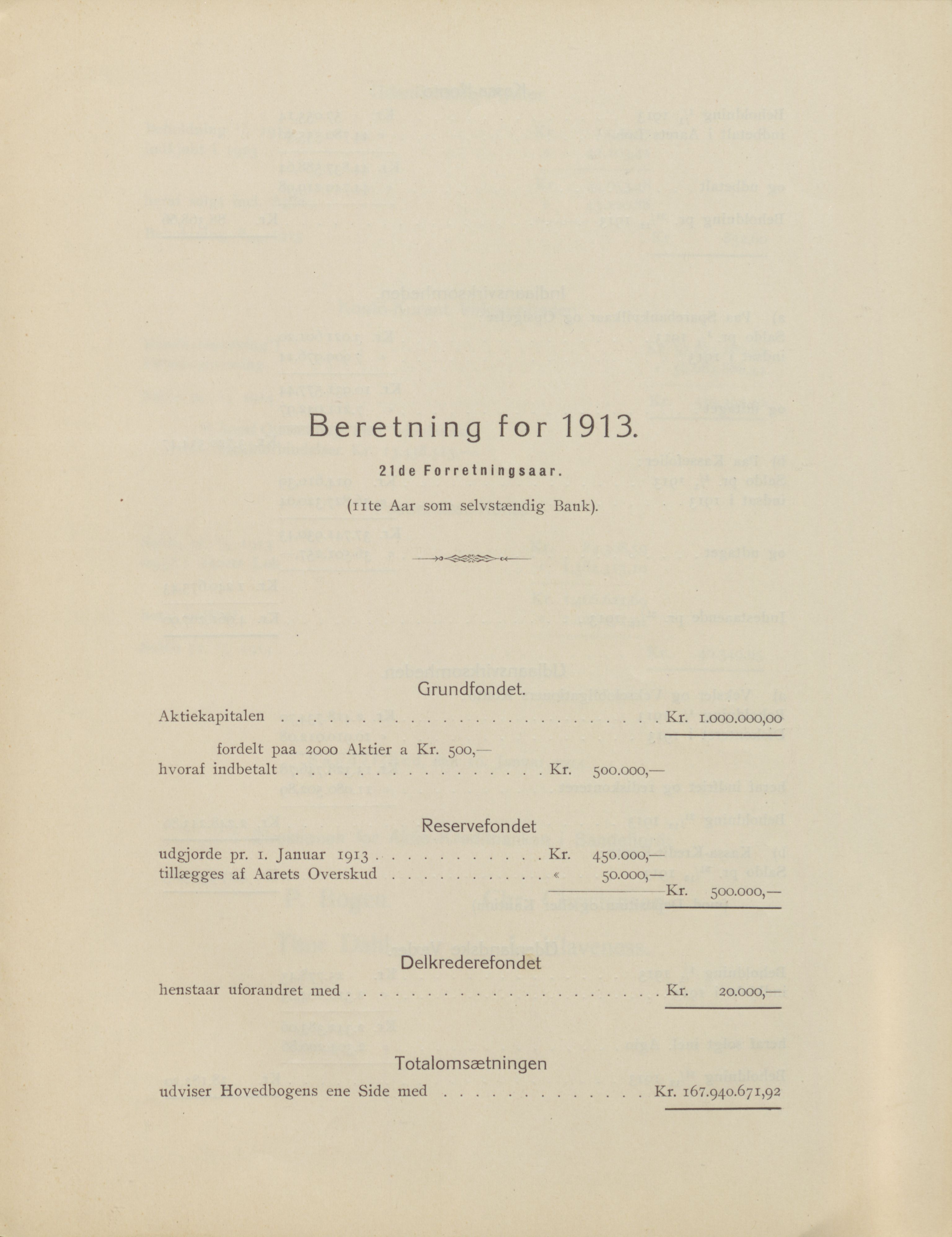 Privatbanken i Sandefjord AS, VEMU/ARS-A-1256/X/L0001: Årsberetninger, 1912-1929, p. 12