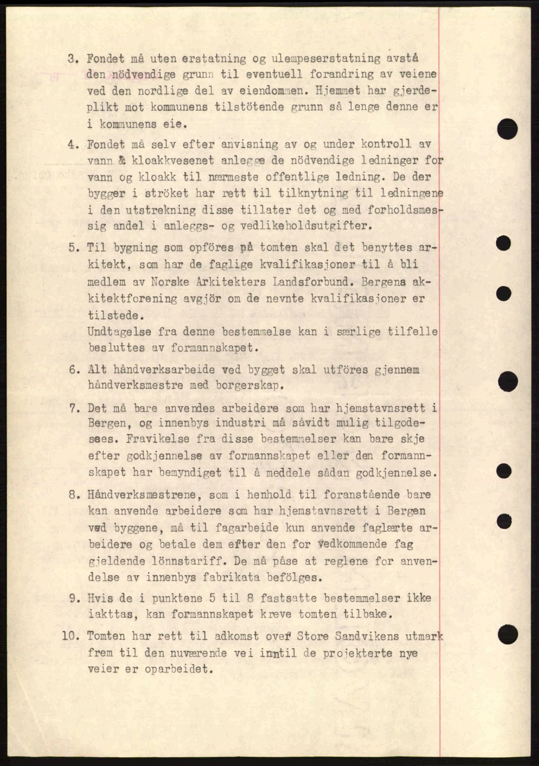 Byfogd og Byskriver i Bergen, SAB/A-3401/03/03Bc/L0004: Mortgage book no. A3-4, 1936-1937, Diary no: : 2538/1937