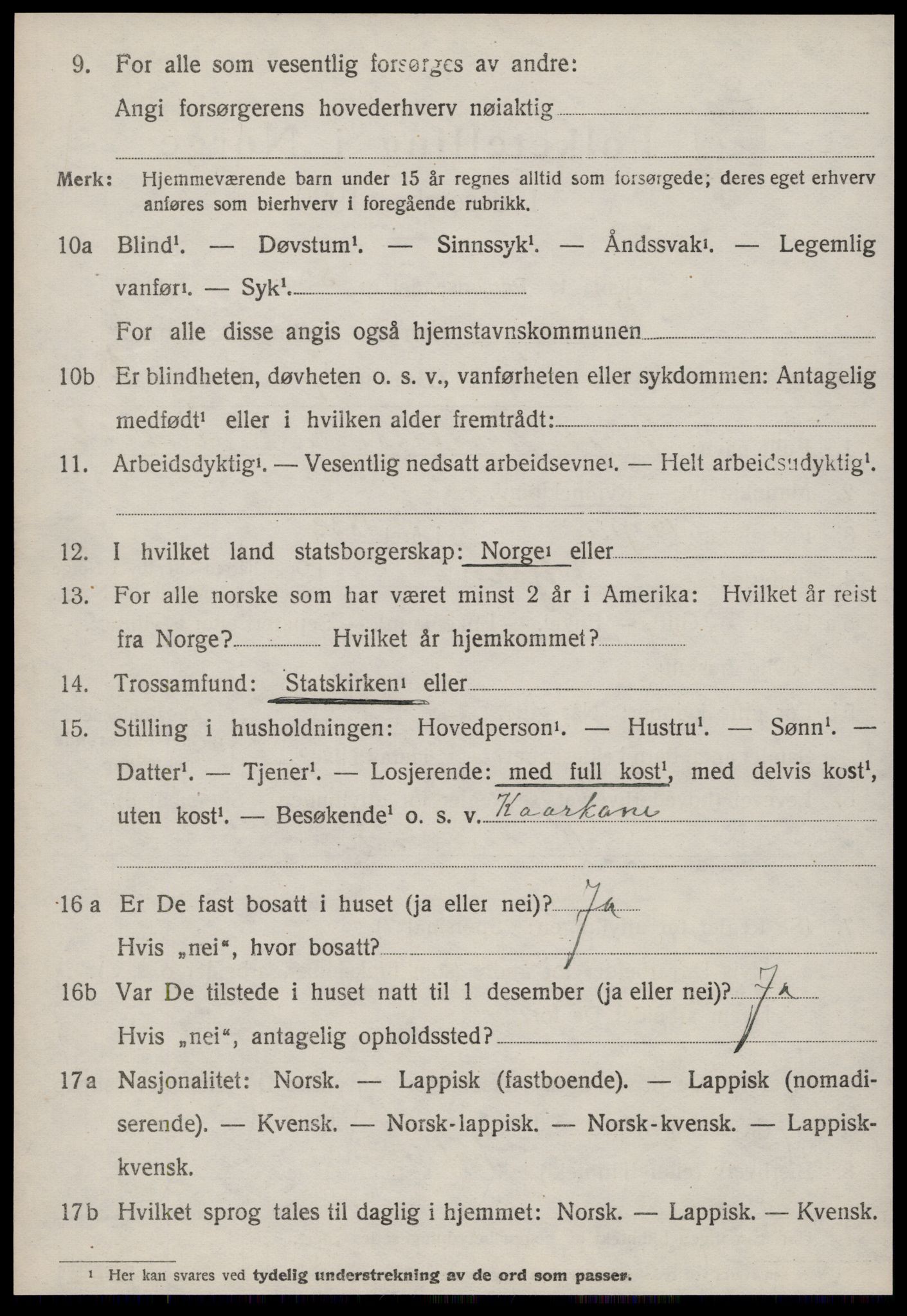 SAT, 1920 census for Rissa, 1920, p. 1948