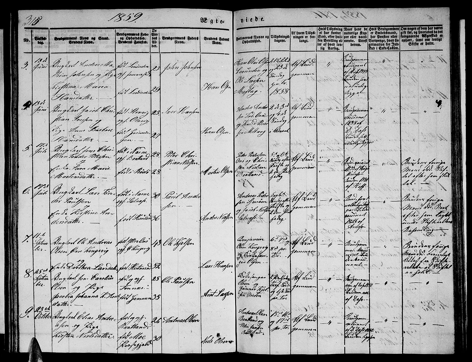 Ministerialprotokoller, klokkerbøker og fødselsregistre - Nordland, AV/SAT-A-1459/839/L0572: Parish register (copy) no. 839C02, 1841-1873, p. 315