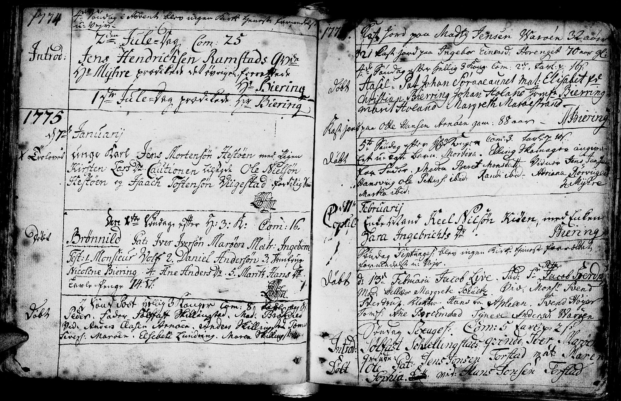 Ministerialprotokoller, klokkerbøker og fødselsregistre - Nord-Trøndelag, SAT/A-1458/784/L0665: Parish register (official) no. 784A01, 1730-1785