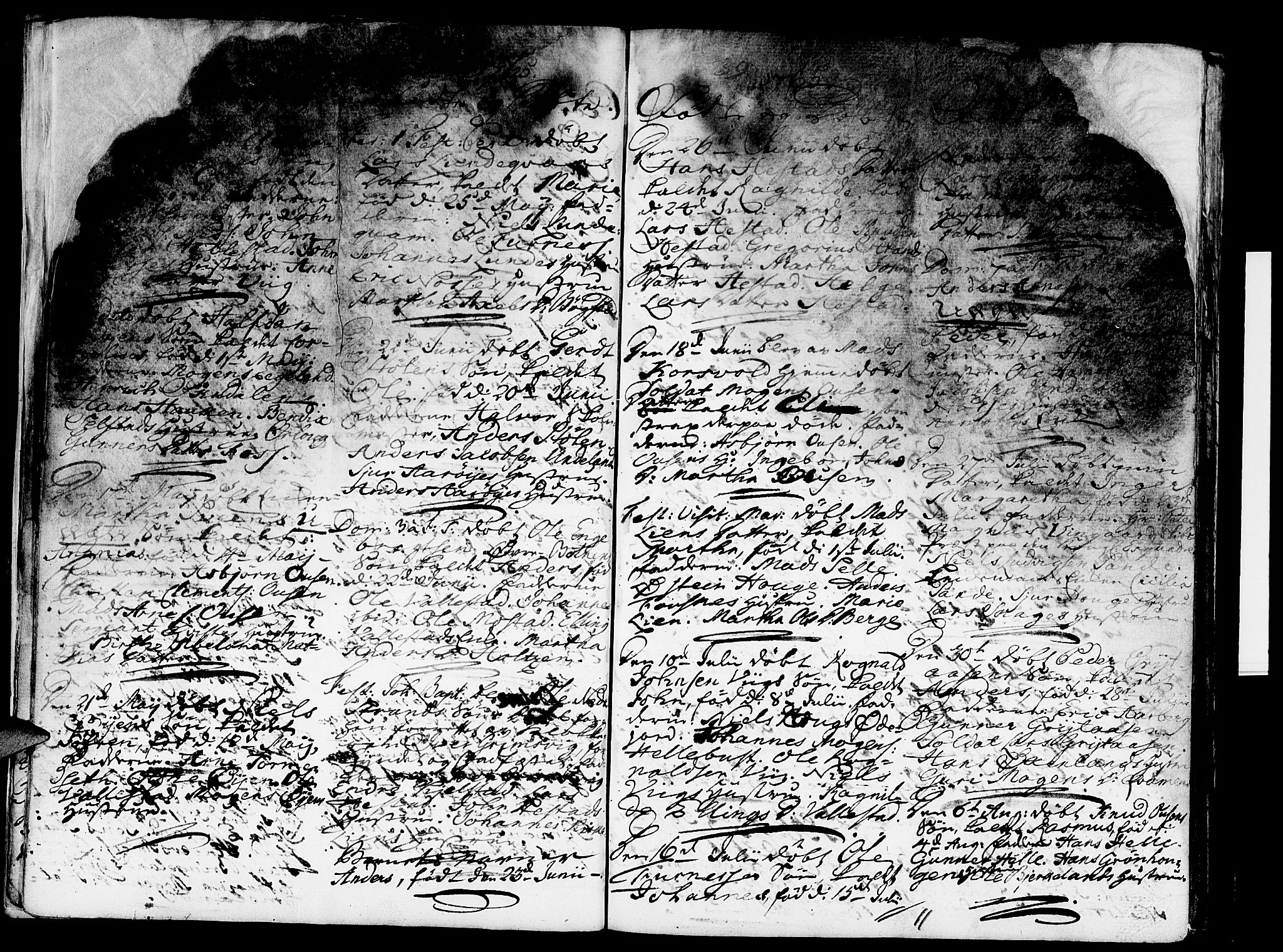 Gaular sokneprestembete, AV/SAB-A-80001/H/Haa: Parish register (official) no. A 1, 1755-1785, p. 11