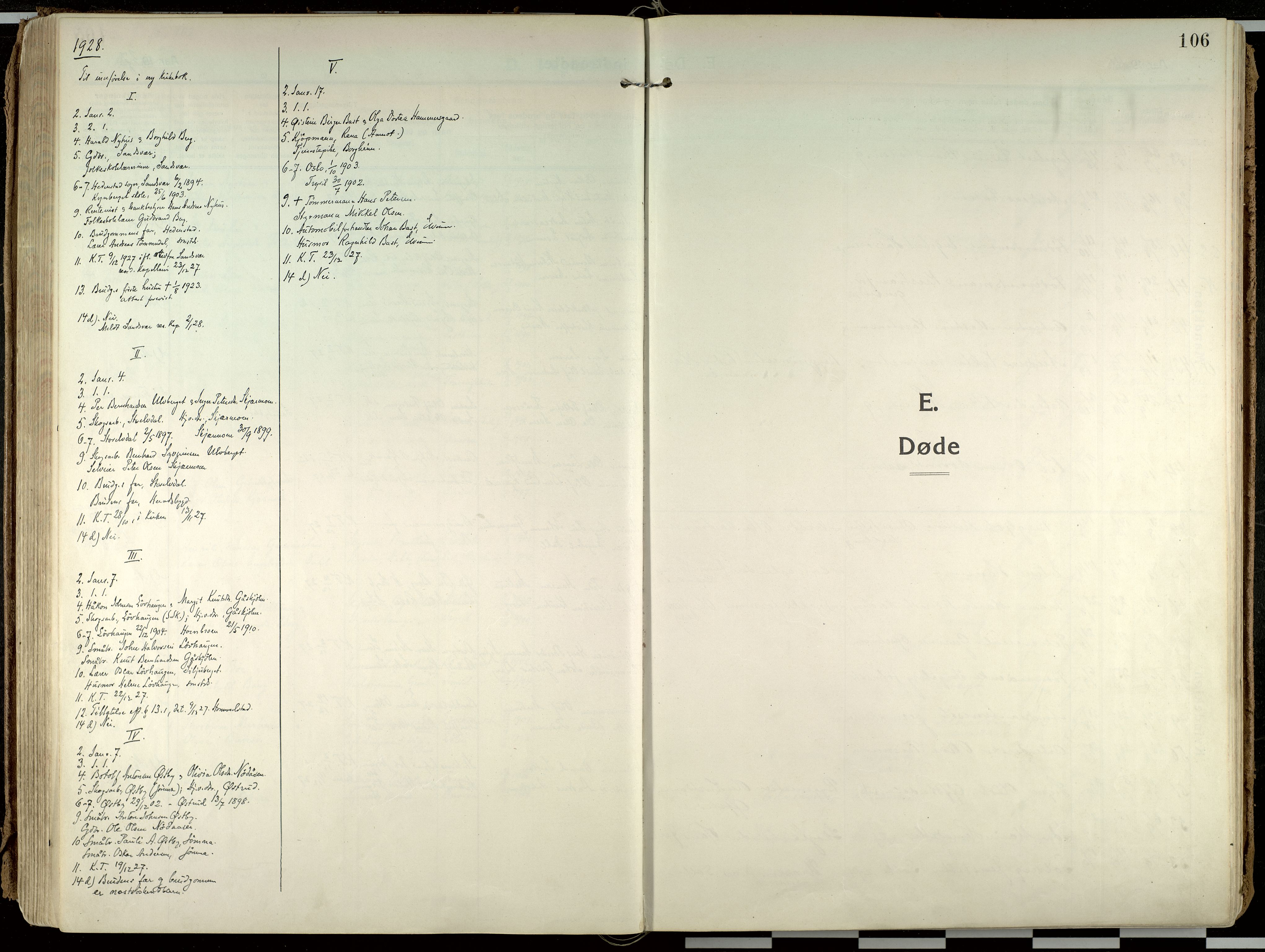 Elverum prestekontor, AV/SAH-PREST-044/H/Ha/Haa/L0021: Parish register (official) no. 21, 1913-1928, p. 106