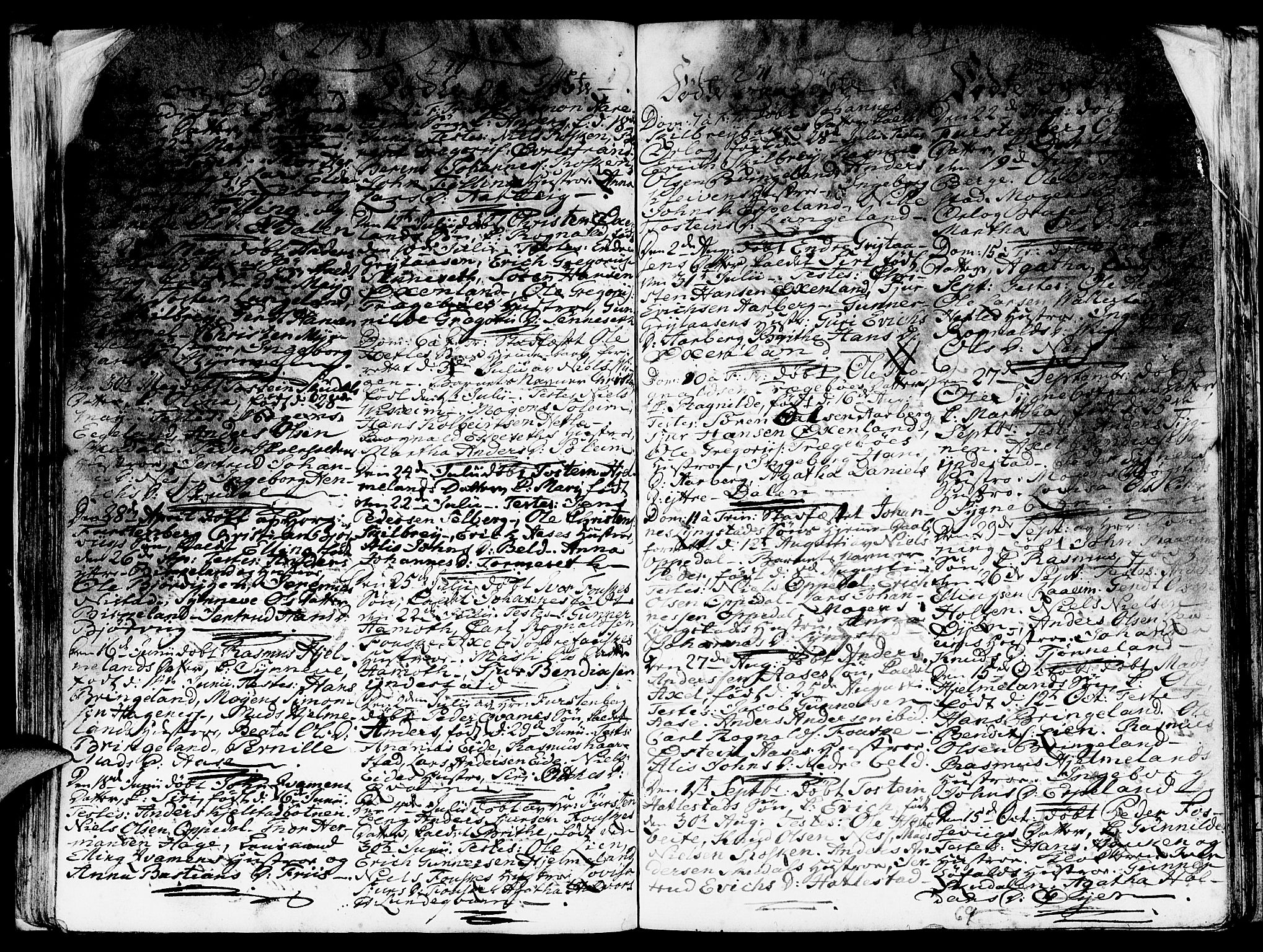 Gaular sokneprestembete, SAB/A-80001/H/Haa: Parish register (official) no. A 1, 1755-1785, p. 69