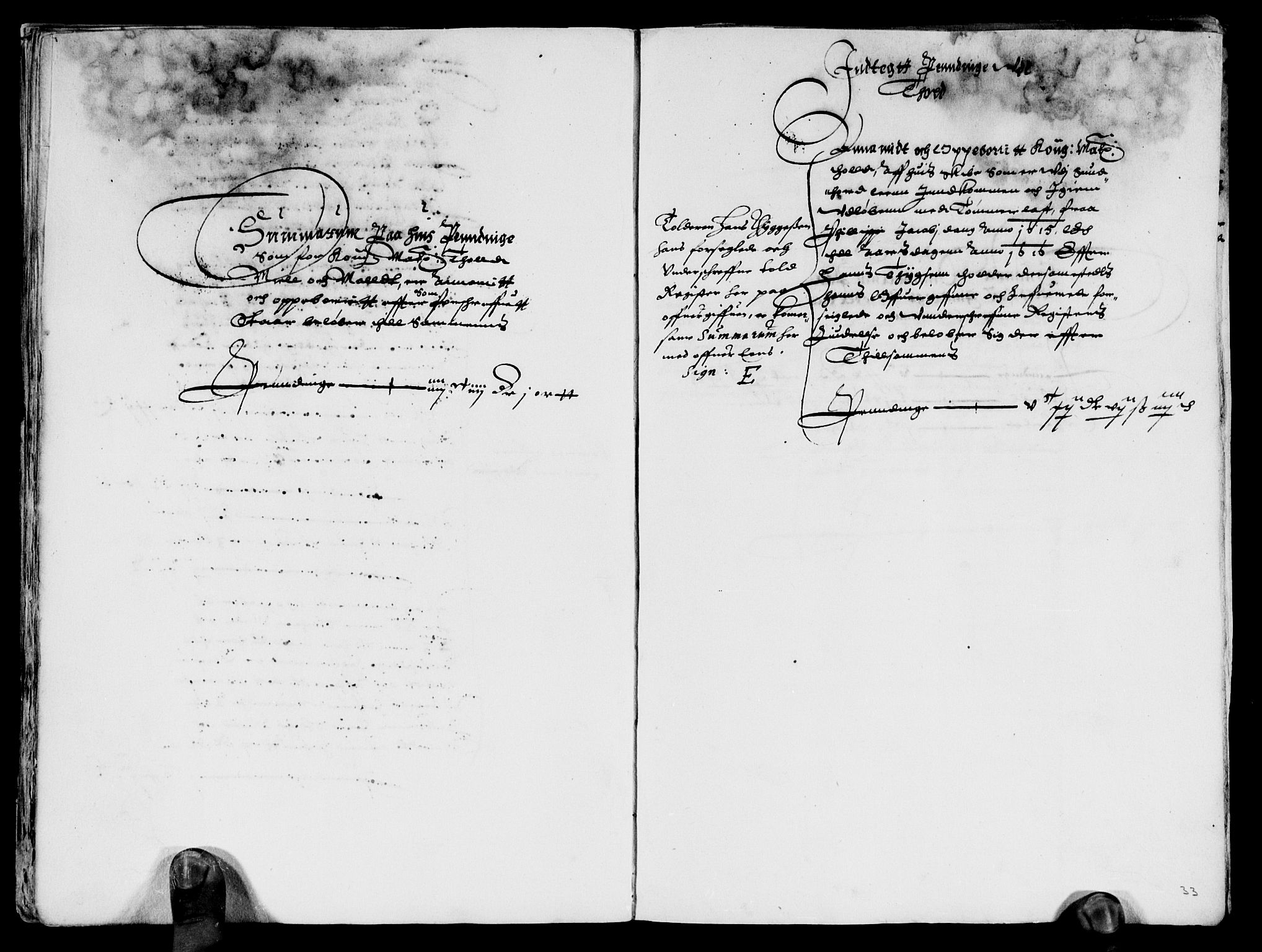 Rentekammeret inntil 1814, Reviderte regnskaper, Lensregnskaper, AV/RA-EA-5023/R/Rb/Rbt/L0019: Bergenhus len, 1615-1616