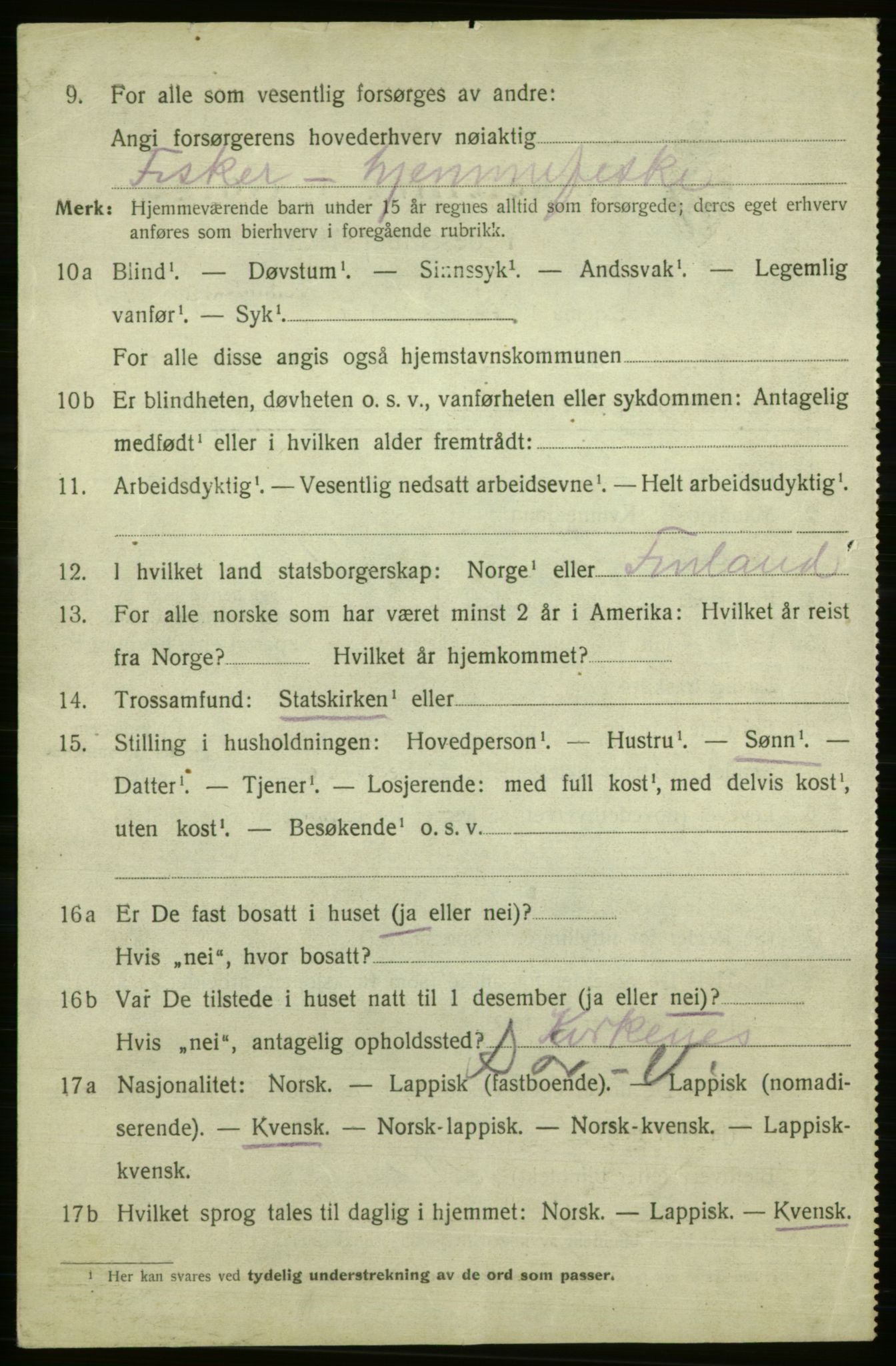 SATØ, 1920 census for Sør-Varanger, 1920, p. 1955