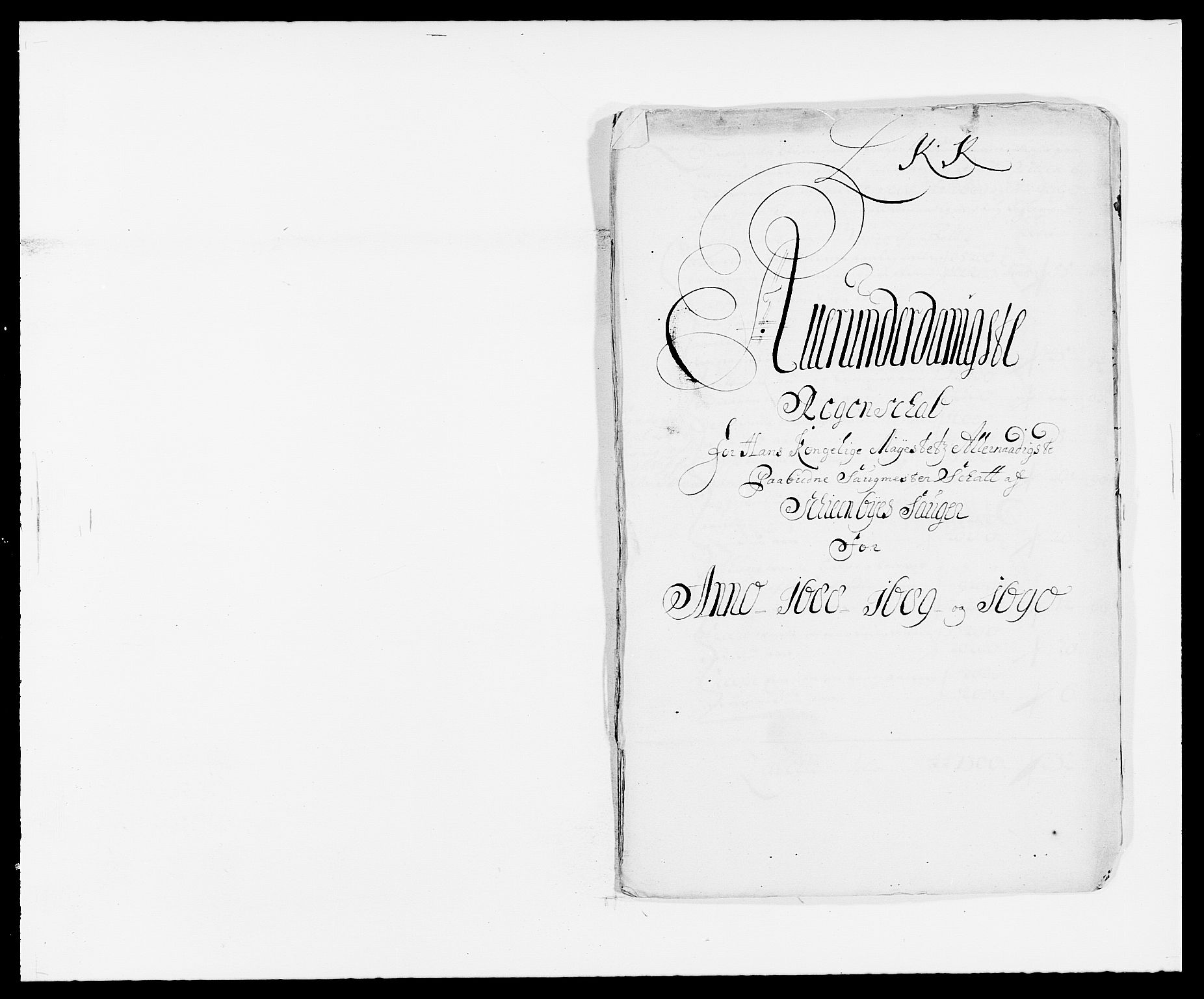 Rentekammeret inntil 1814, Reviderte regnskaper, Fogderegnskap, AV/RA-EA-4092/R34/L2051: Fogderegnskap Bamble, 1688-1691, p. 196